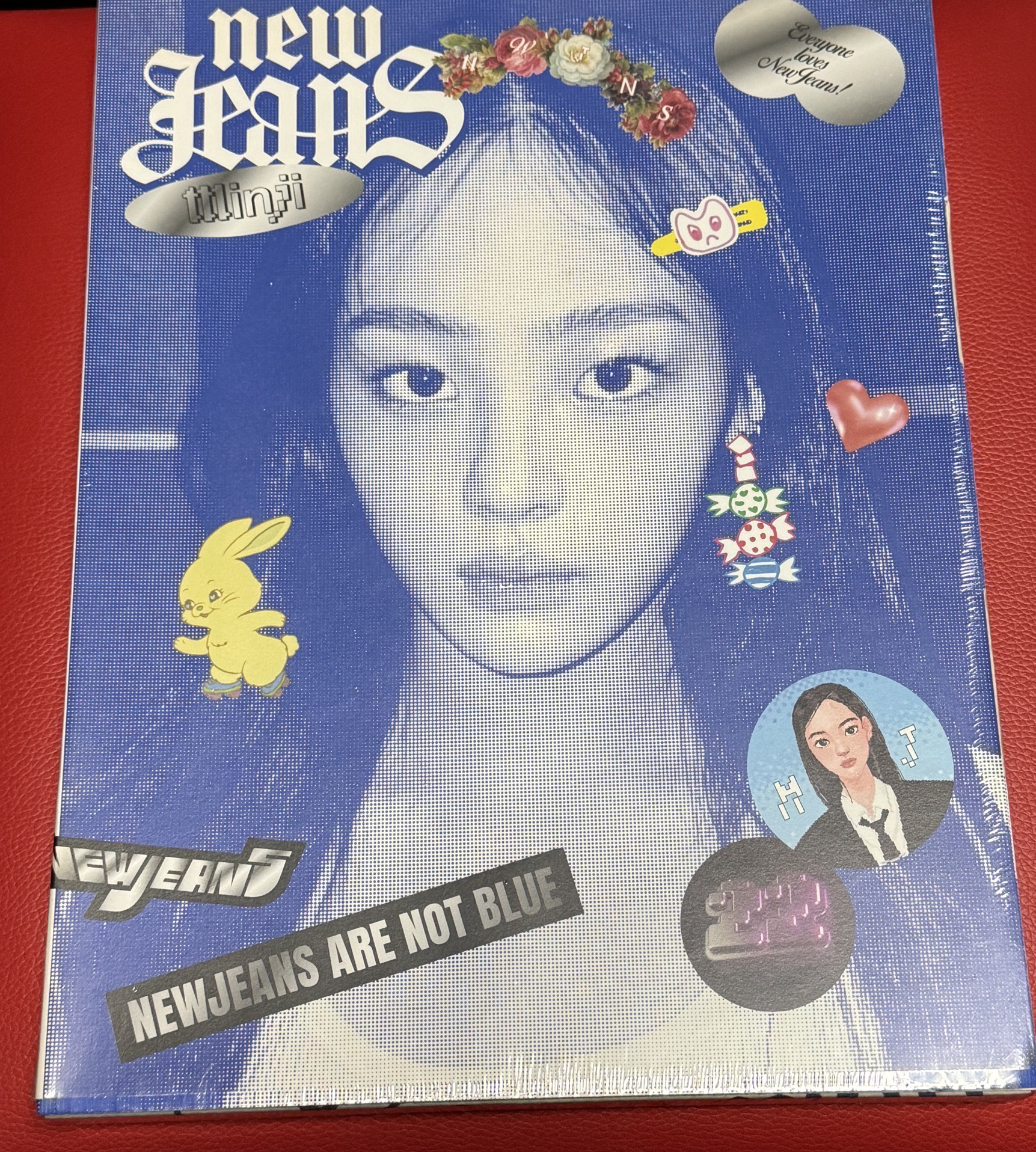 綁區 New Jeans 專輯 Bluebook ver.