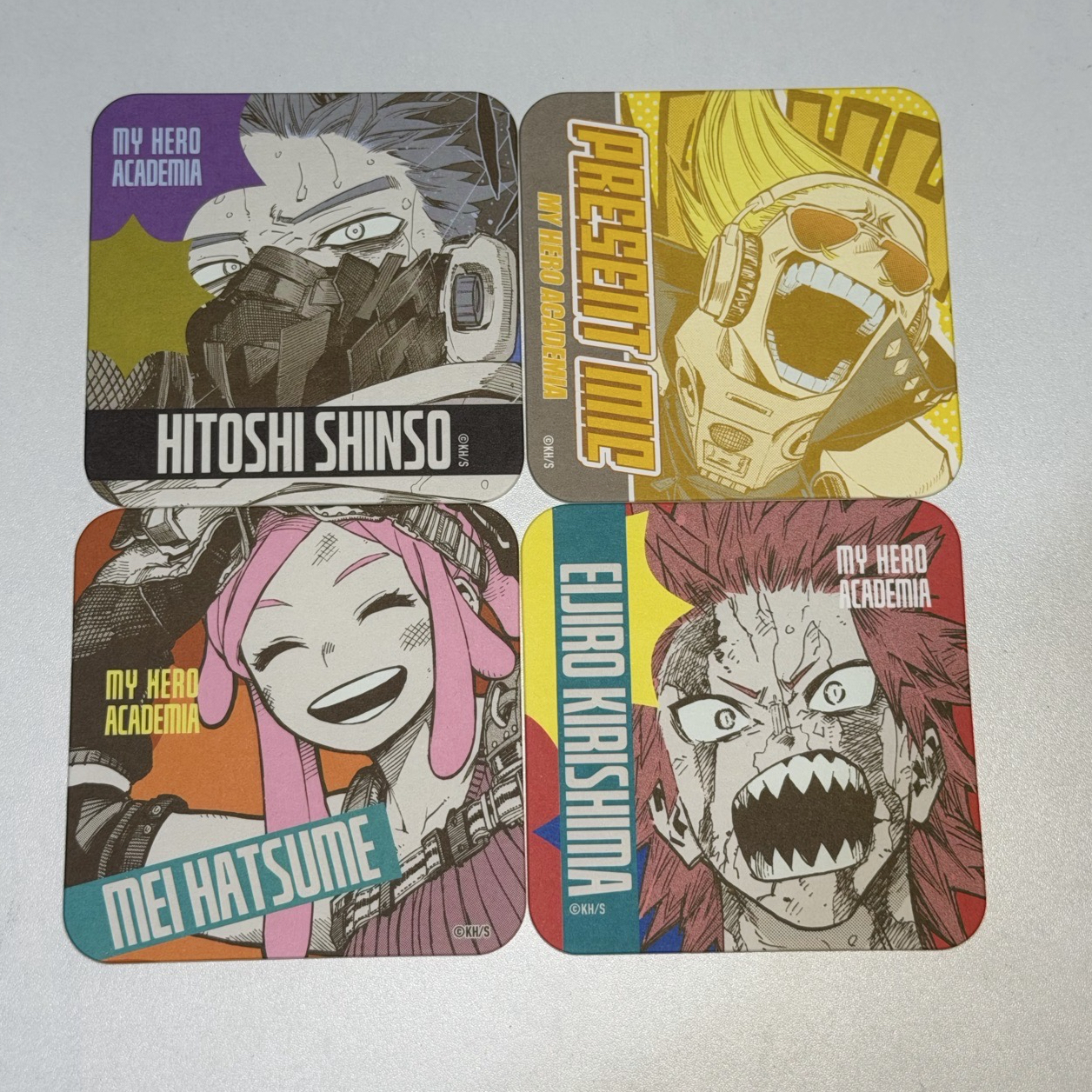 我的英雄學院 原畫展杯墊