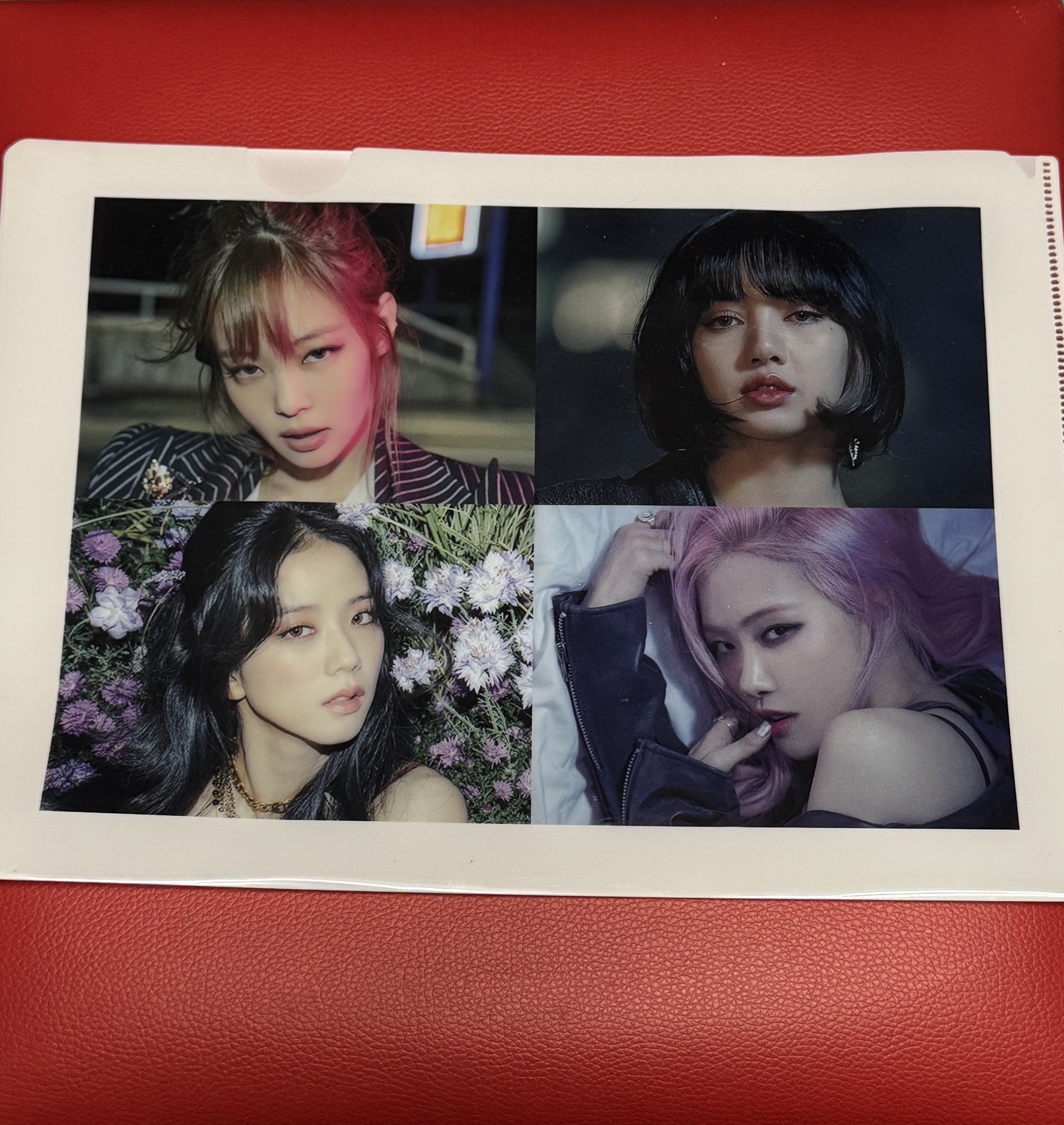 綁區 BLACKPINK THE ALBUM JP hmv 資料夾 