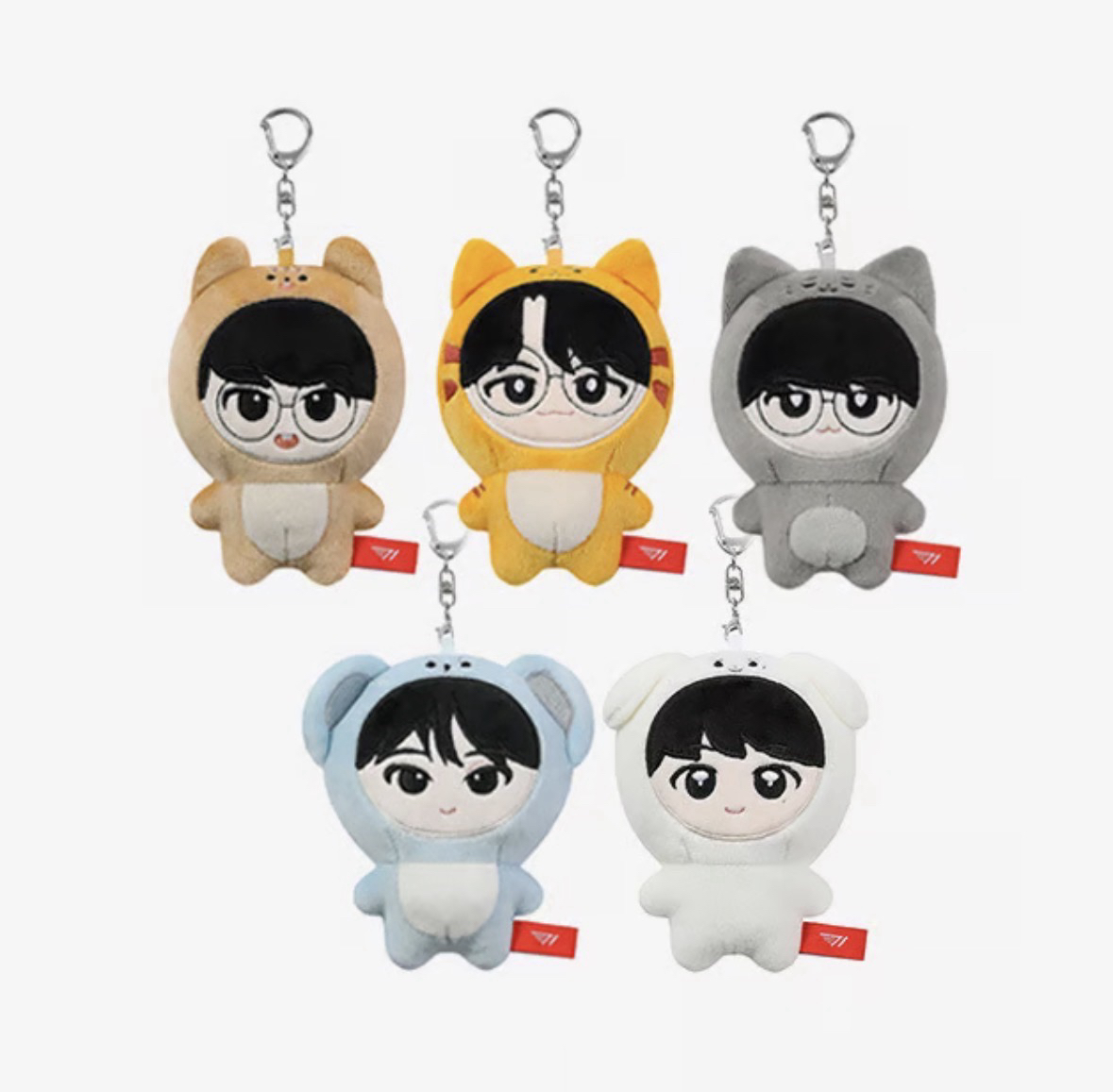 minifriends 棉花娃娃吊飾