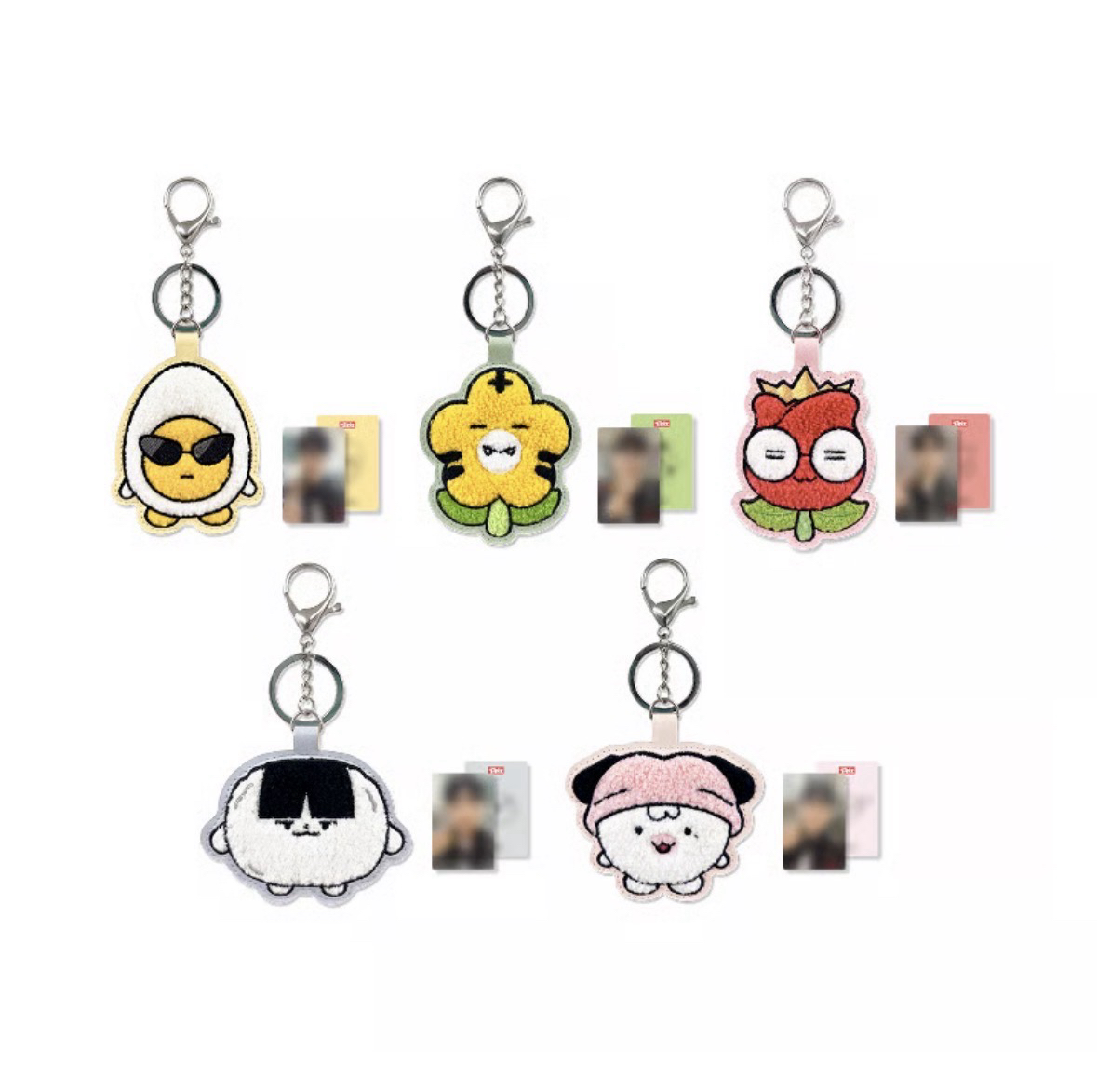 T1klz 布章吊飾含卡