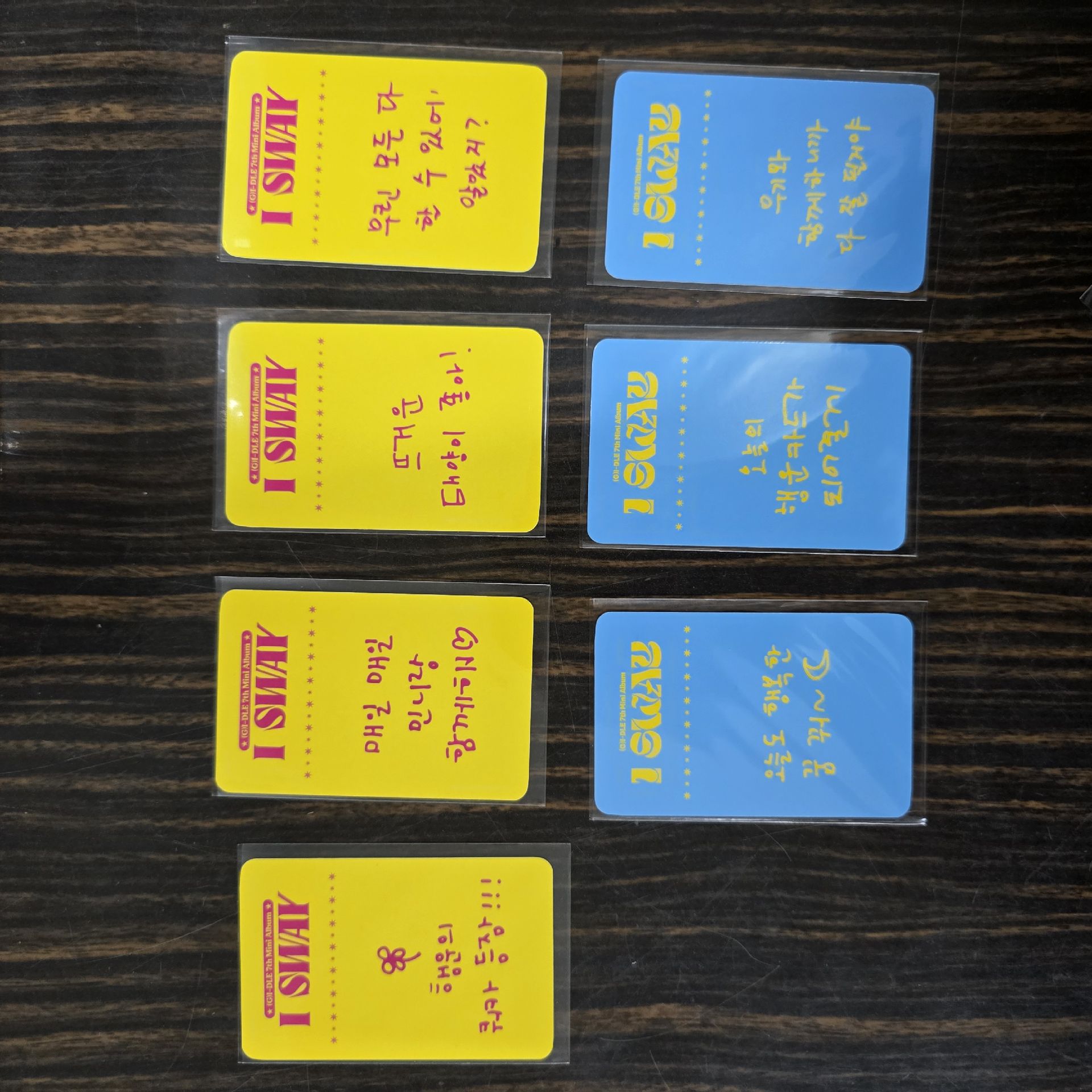 i-dle 迷七 I SWAY K4 3.0幸運卡