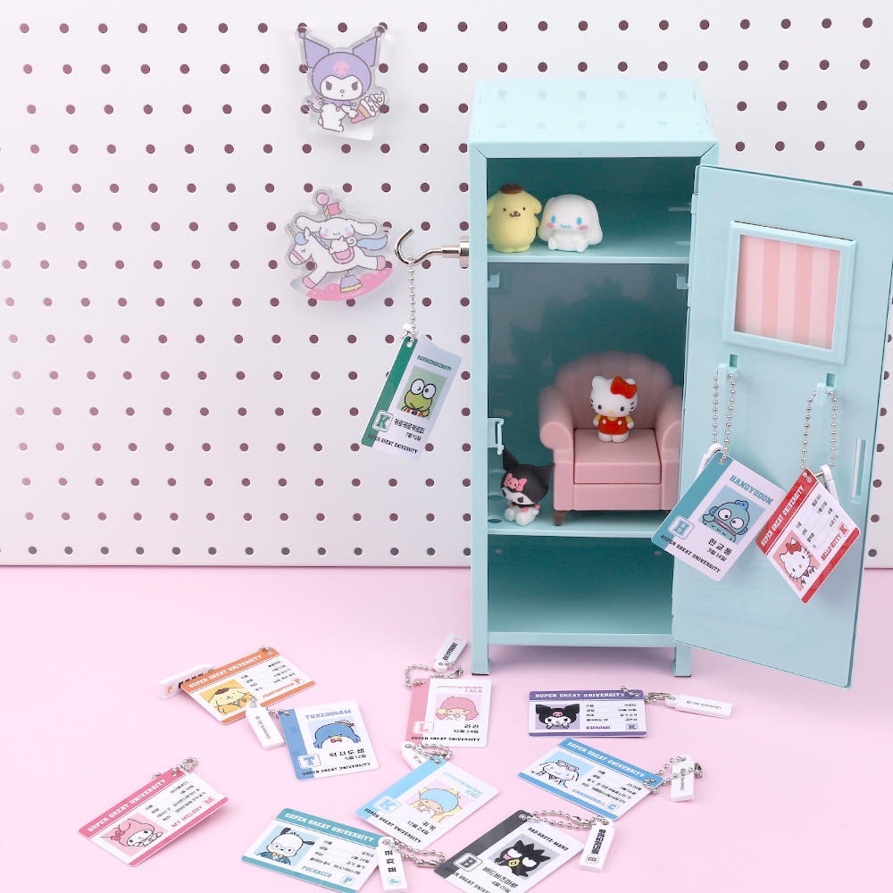 韓國三麗鷗角色隨機學生證吊飾