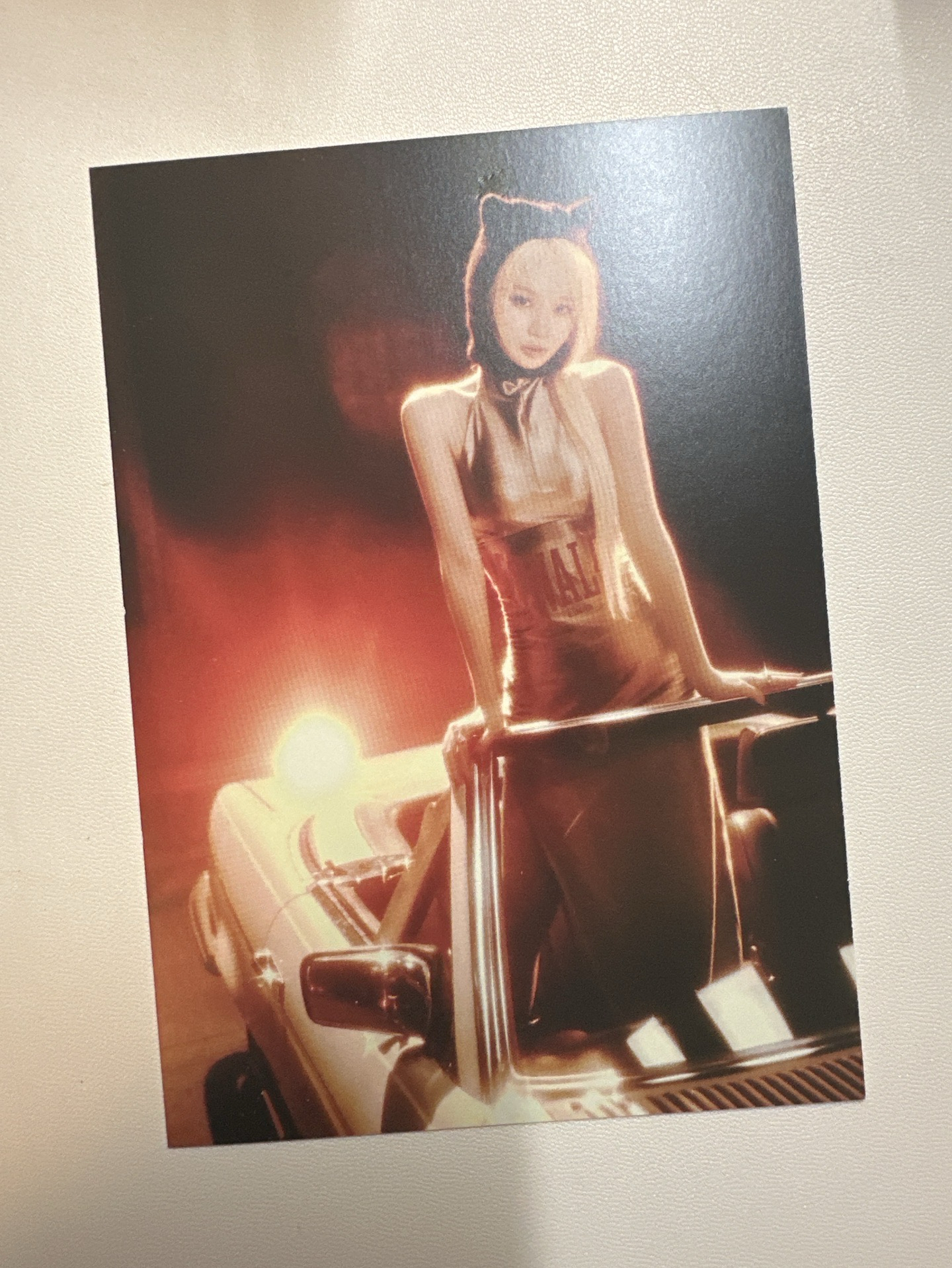 LE SSERAFIM「台北 讓我們成為夥伴吧！」EASY CRAZY HOT巡演台北場手寫明信片 采源