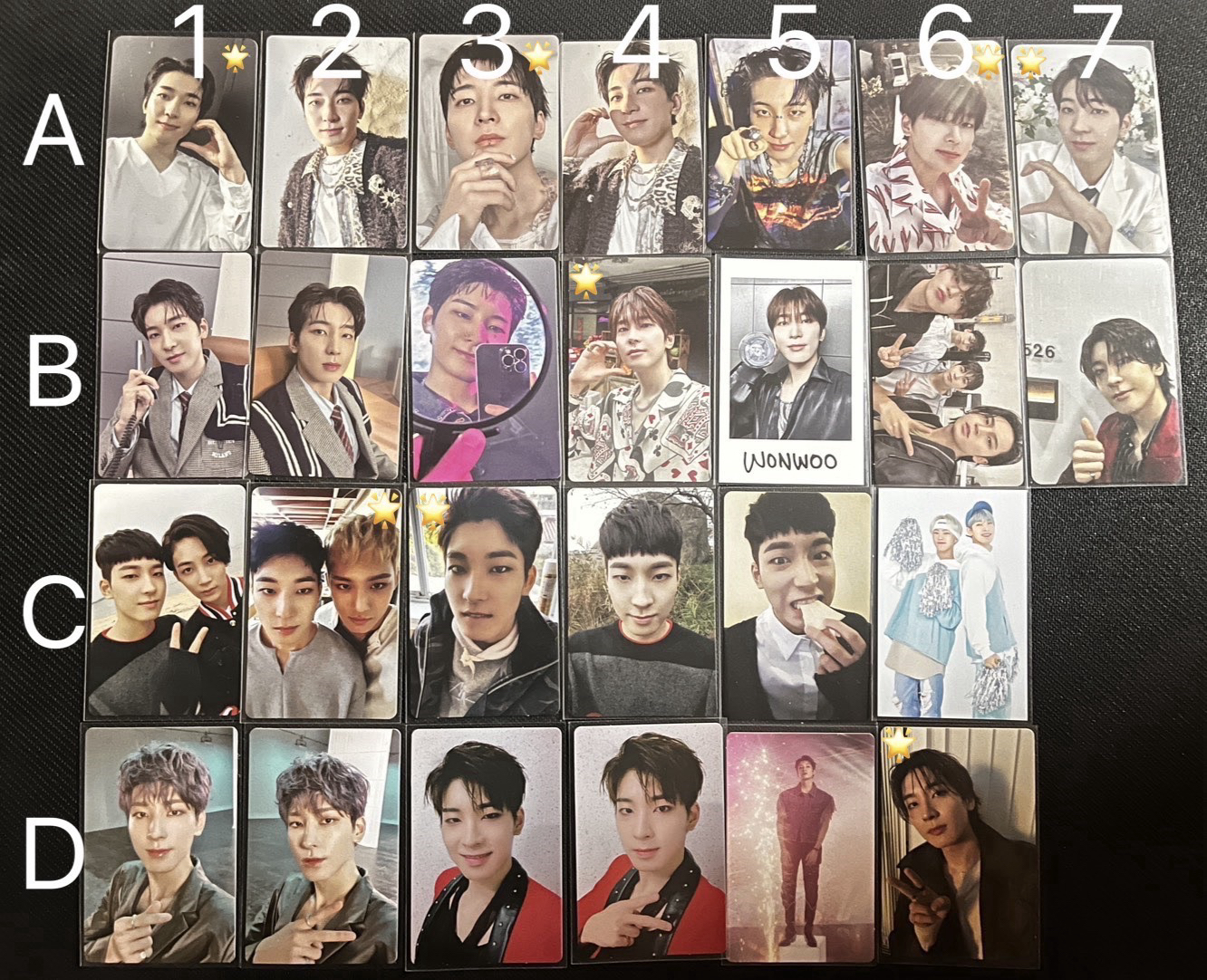 圓卡區（部分💙）