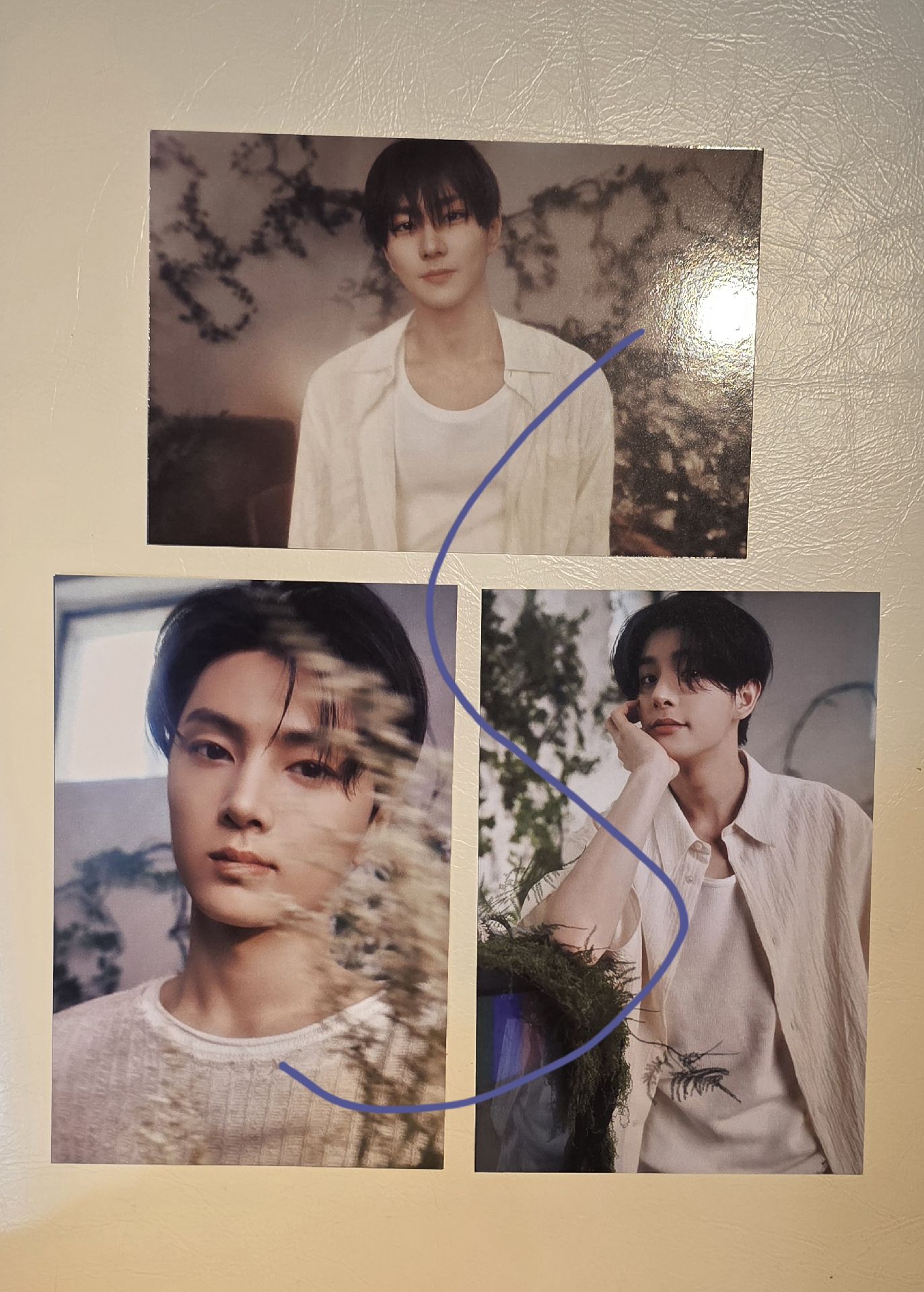 元 倫 星 會員禮 明信片 白版