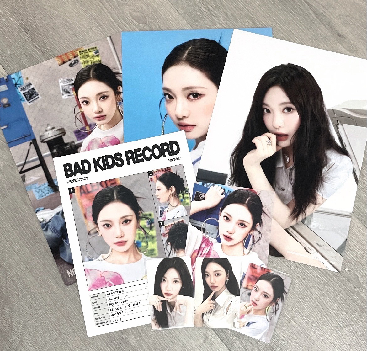 aespa 25年曆固配 寧寧