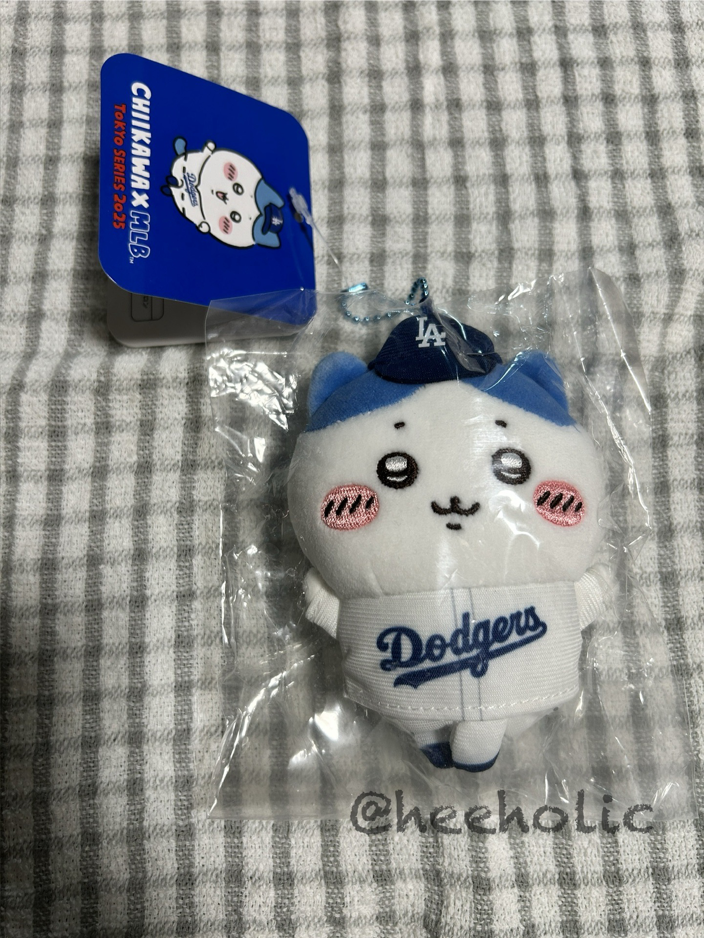 吉伊卡哇 MLB道奇隊吊娃（小八）