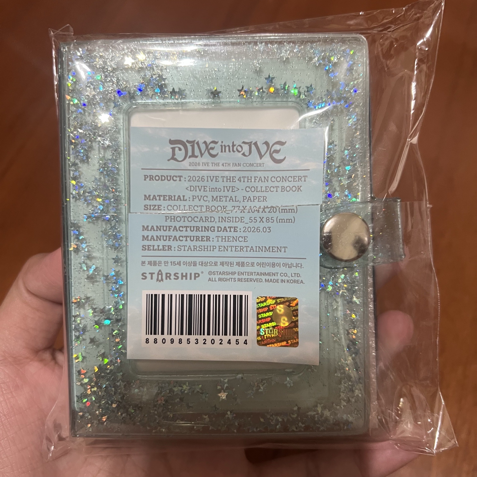 IVE 二巡場週單卡冊