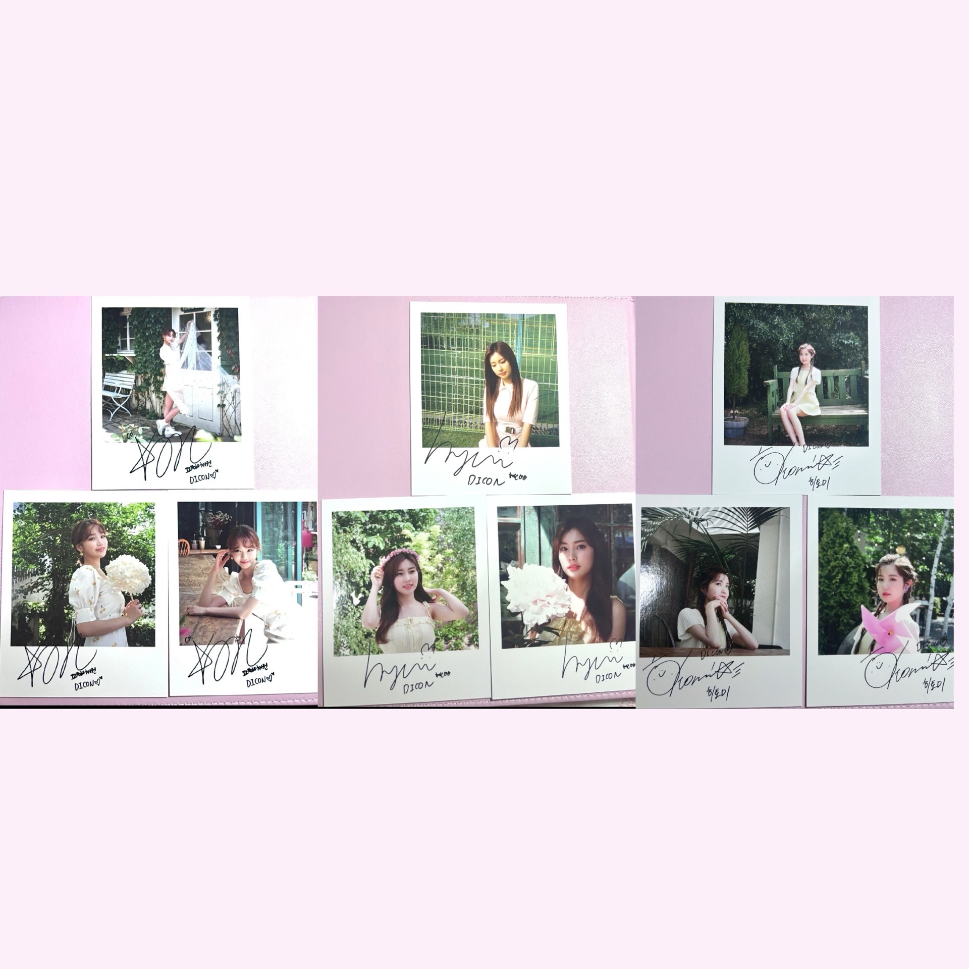 iz*one 舊dicon日版拍立得