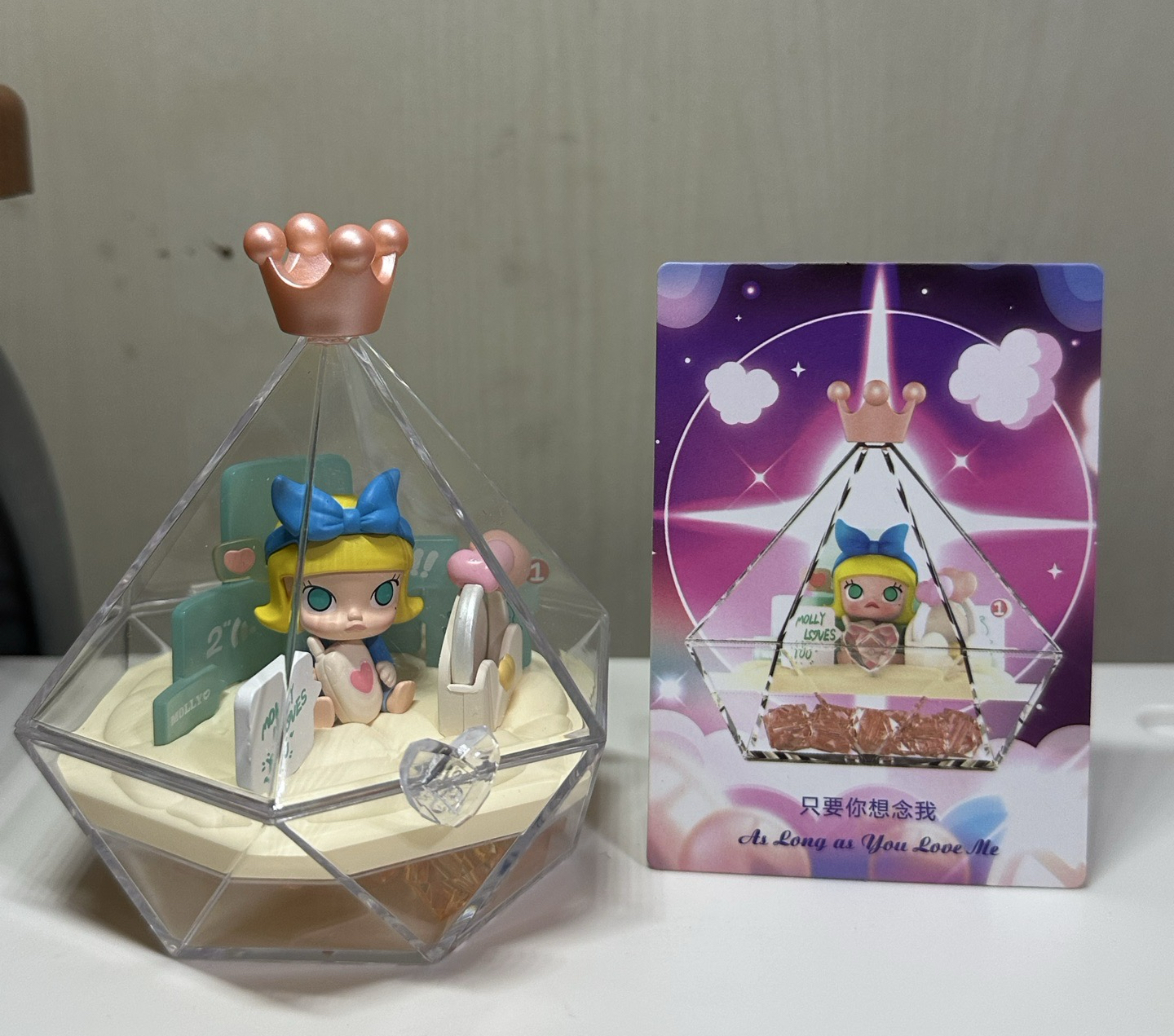 泡泡瑪特-心願指尖系列Molly