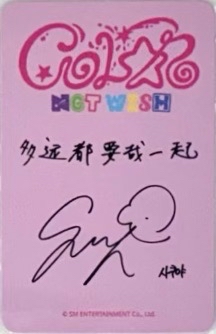 Color 星河幸運卡Sakuya 中文卡背