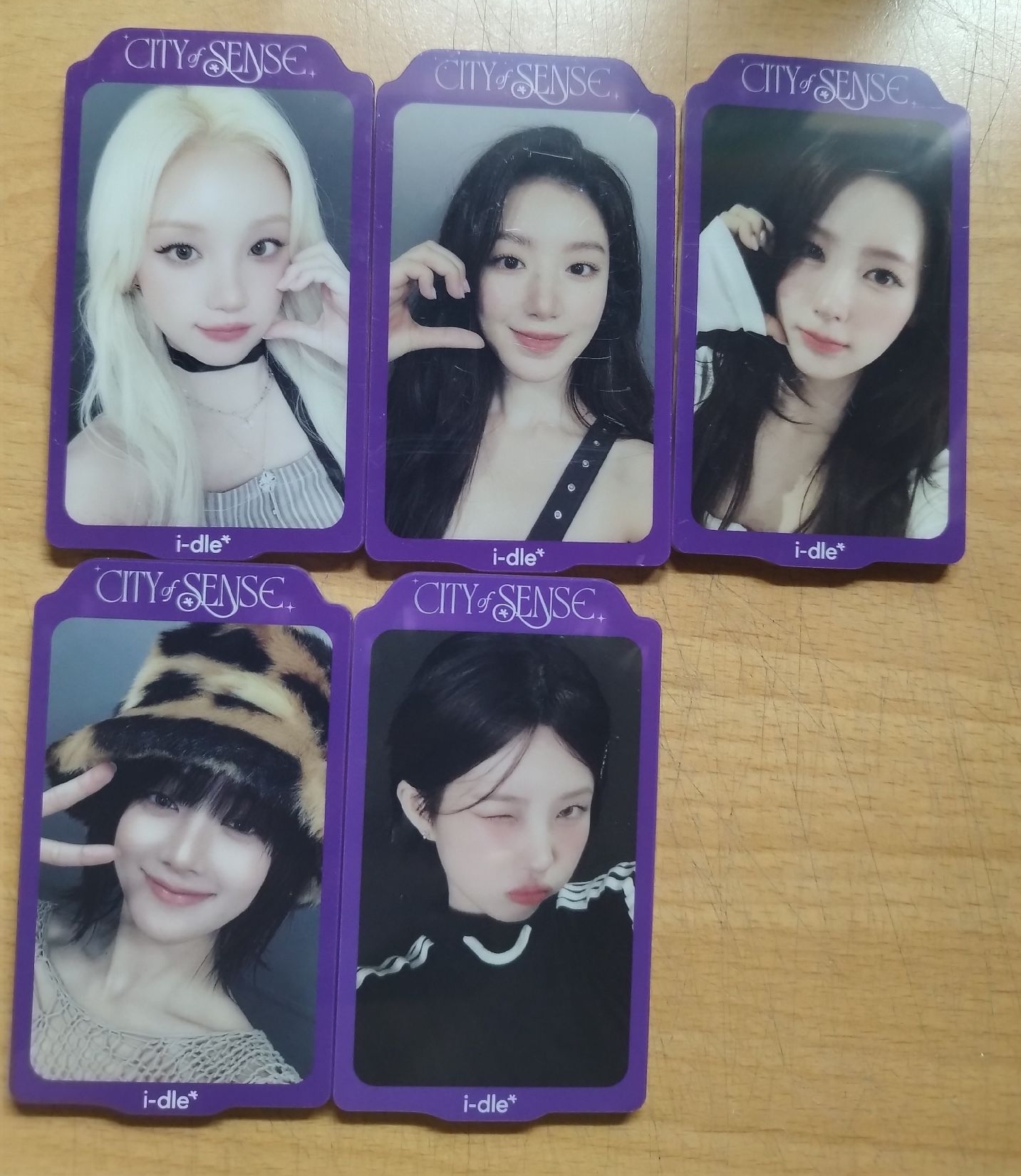 i-dle 台灣限定磁鐵一套