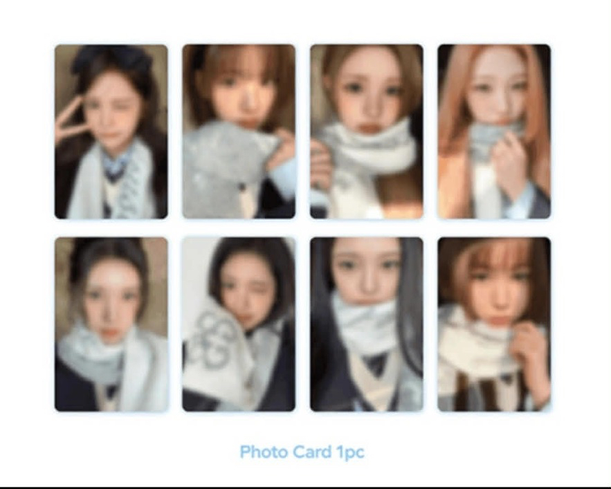 hearts2hearts FM 圍巾