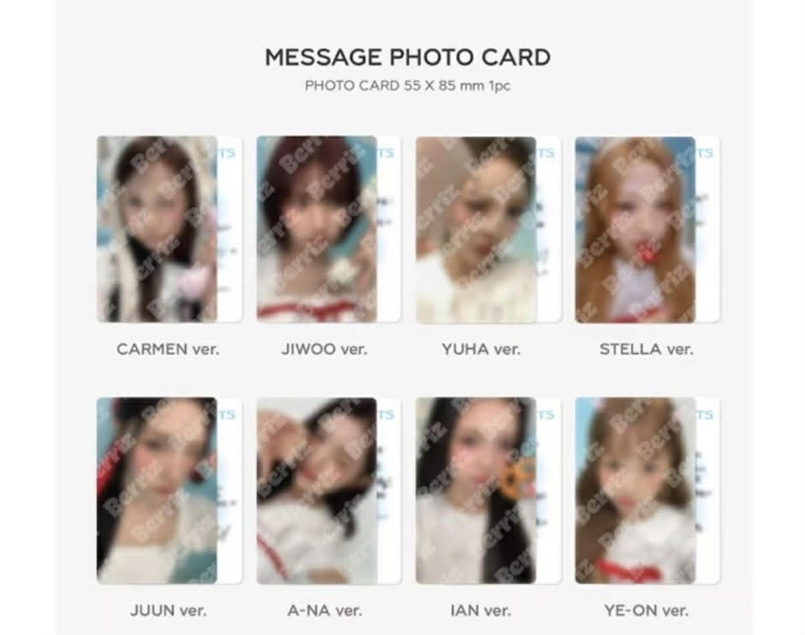 hearts2hearts 一週年 卡套