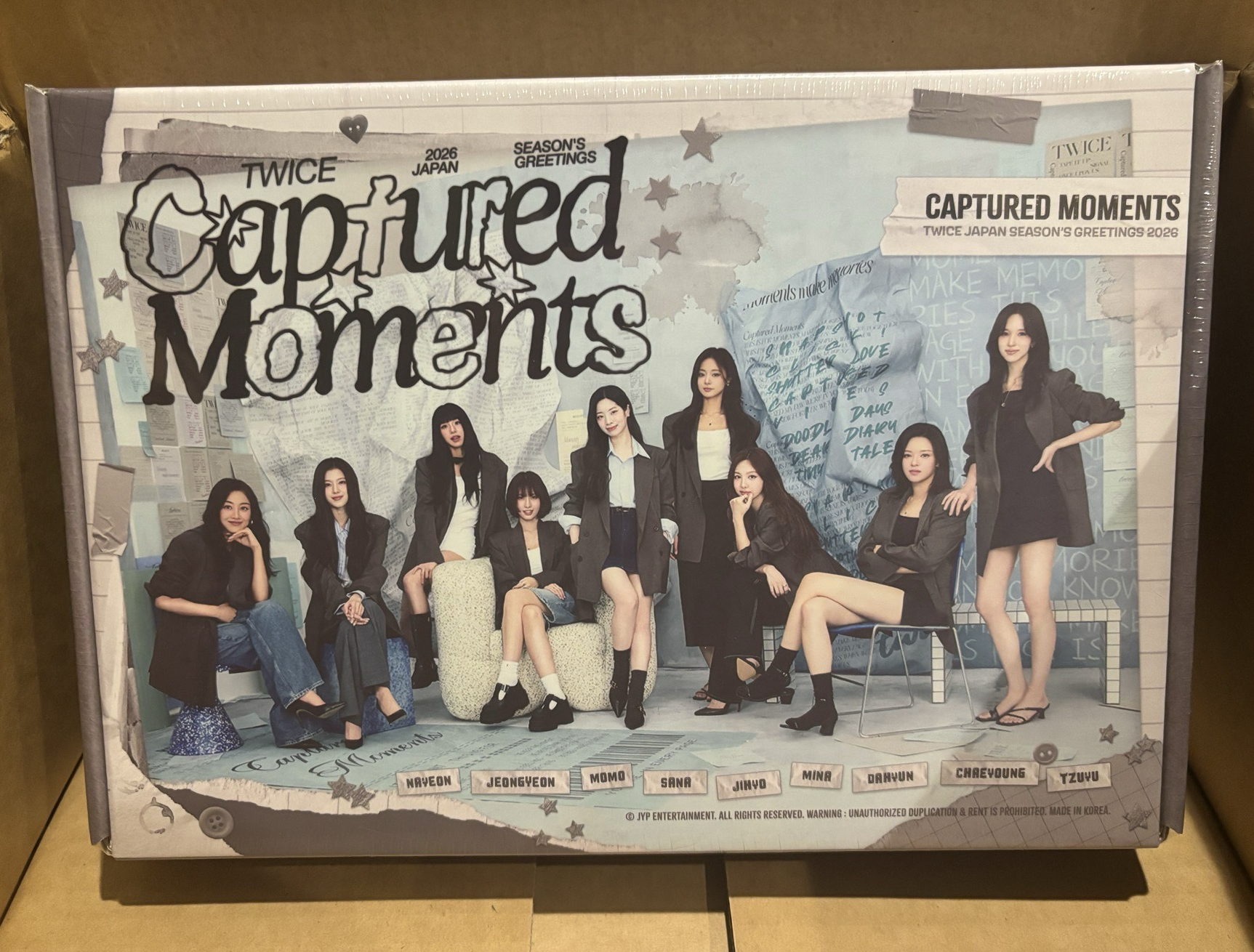 TWICE 2026日本年曆