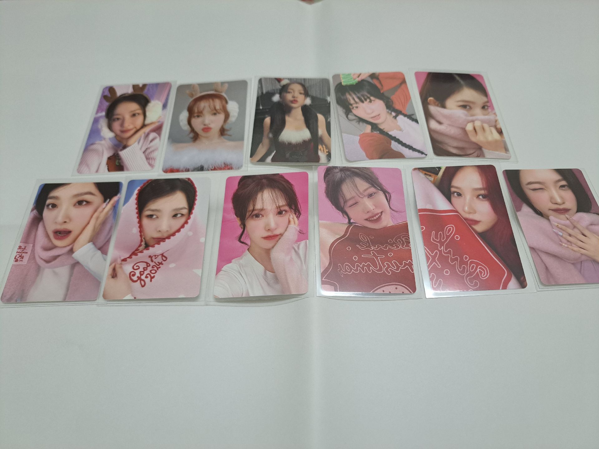 Red velvet pink Christmas 隨機小卡 2022 2023 2024