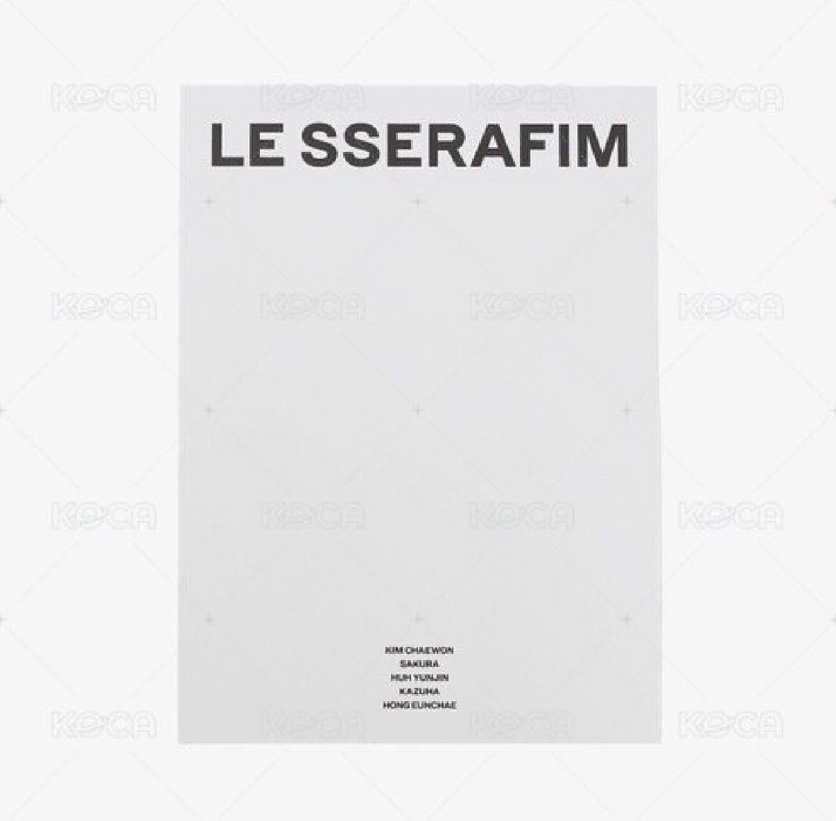 Le SSERAFIM easy卡冊