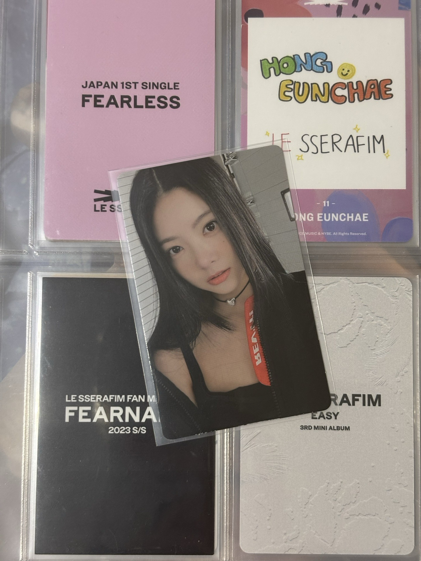 迷你一 恩採專輯卡