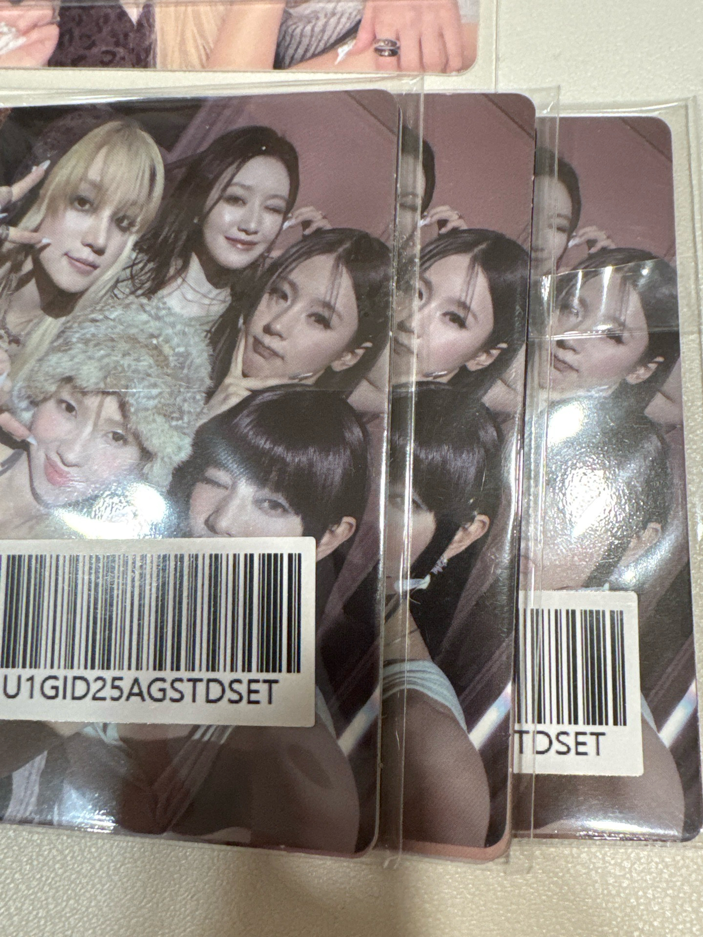 快閃團卡未拆一套（有透卡）