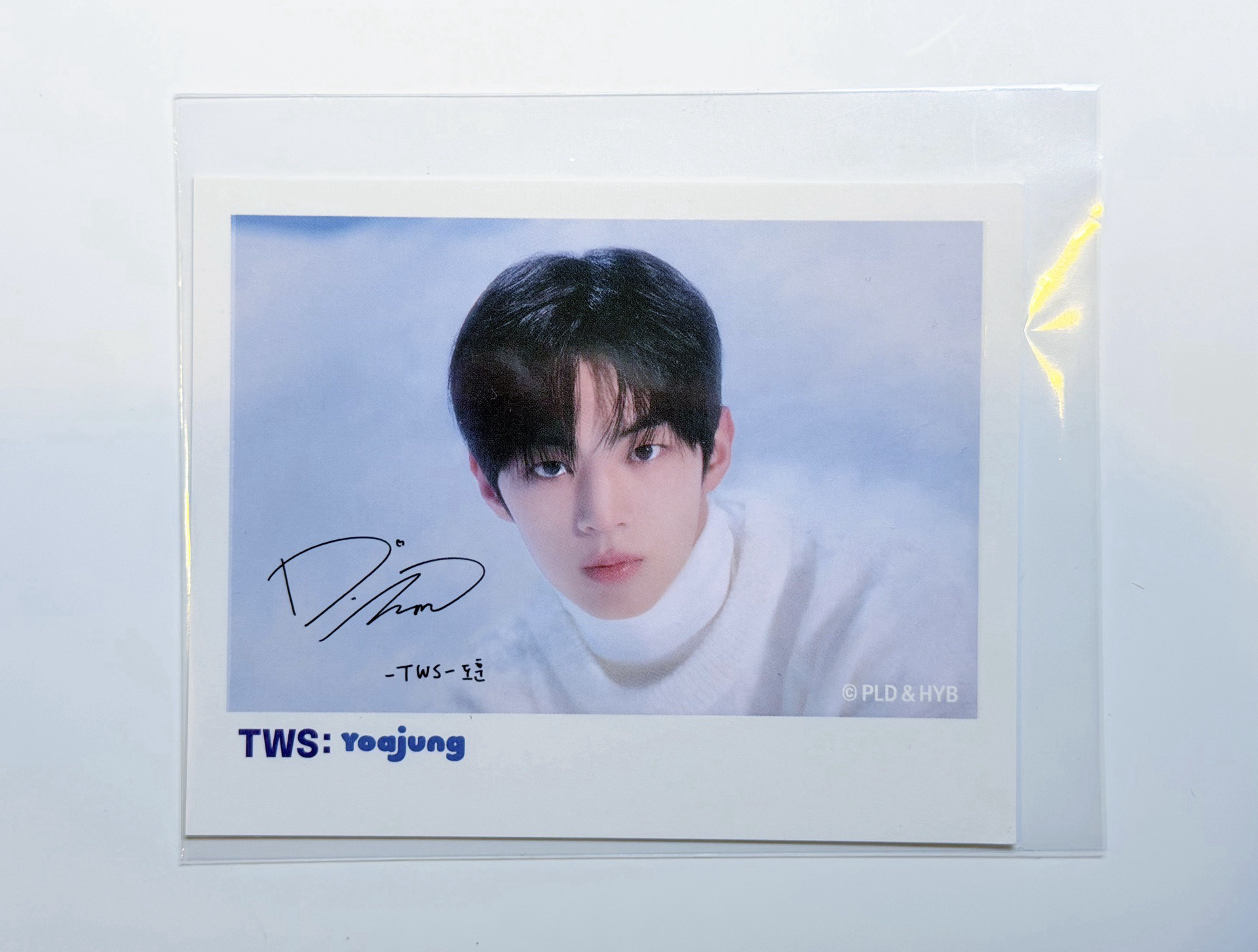 TWS 優格 代言卡