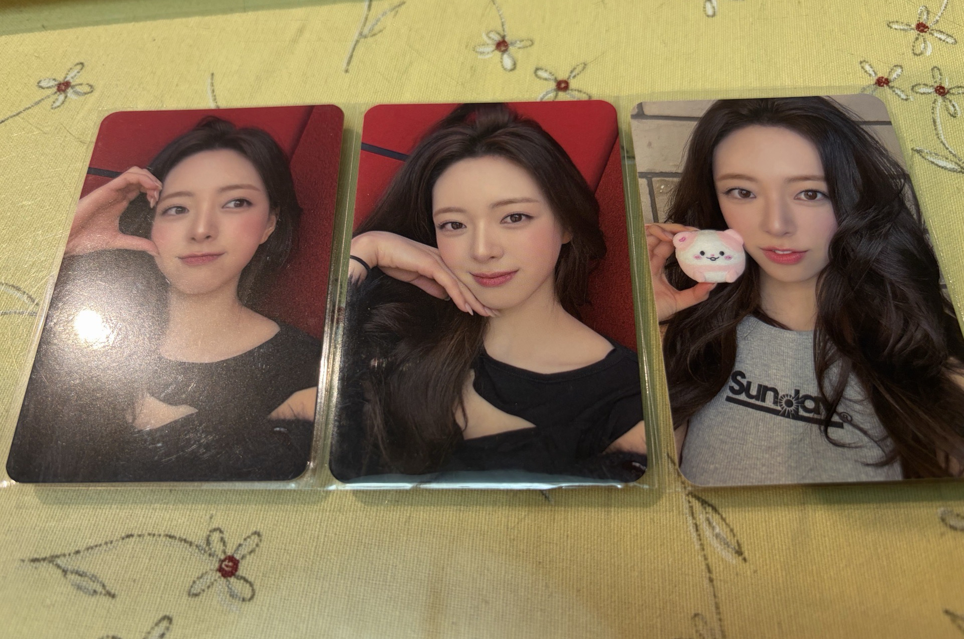 ITZY YUNA 官方 ICE CREAM 滿額卡 小卡