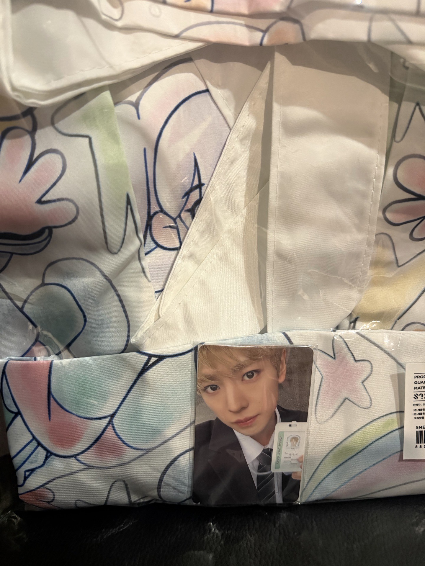 NCT Wish 安可帆布袋 含Yushi卡