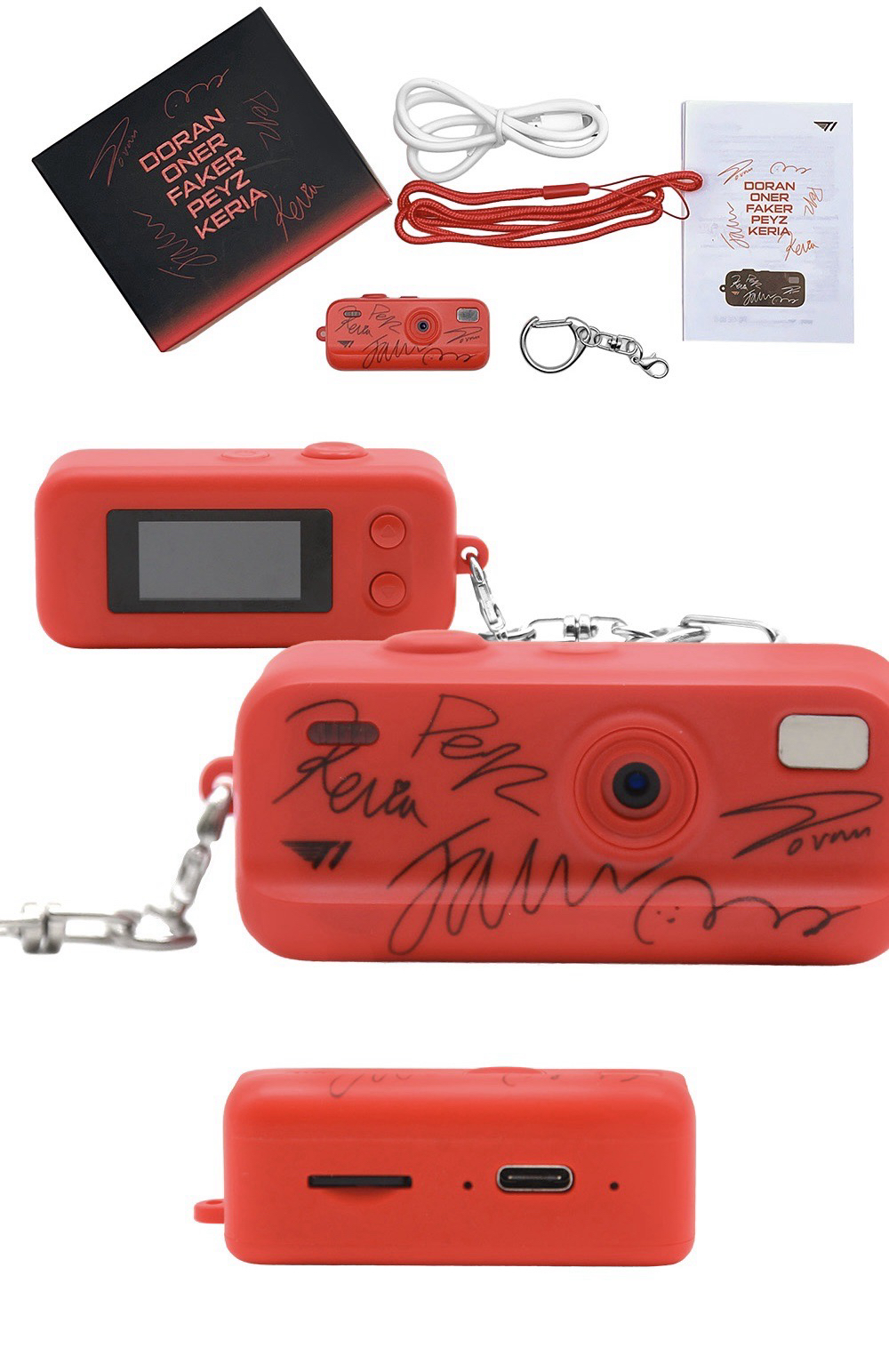 T1簽名 迷你相機（顏色隨機）