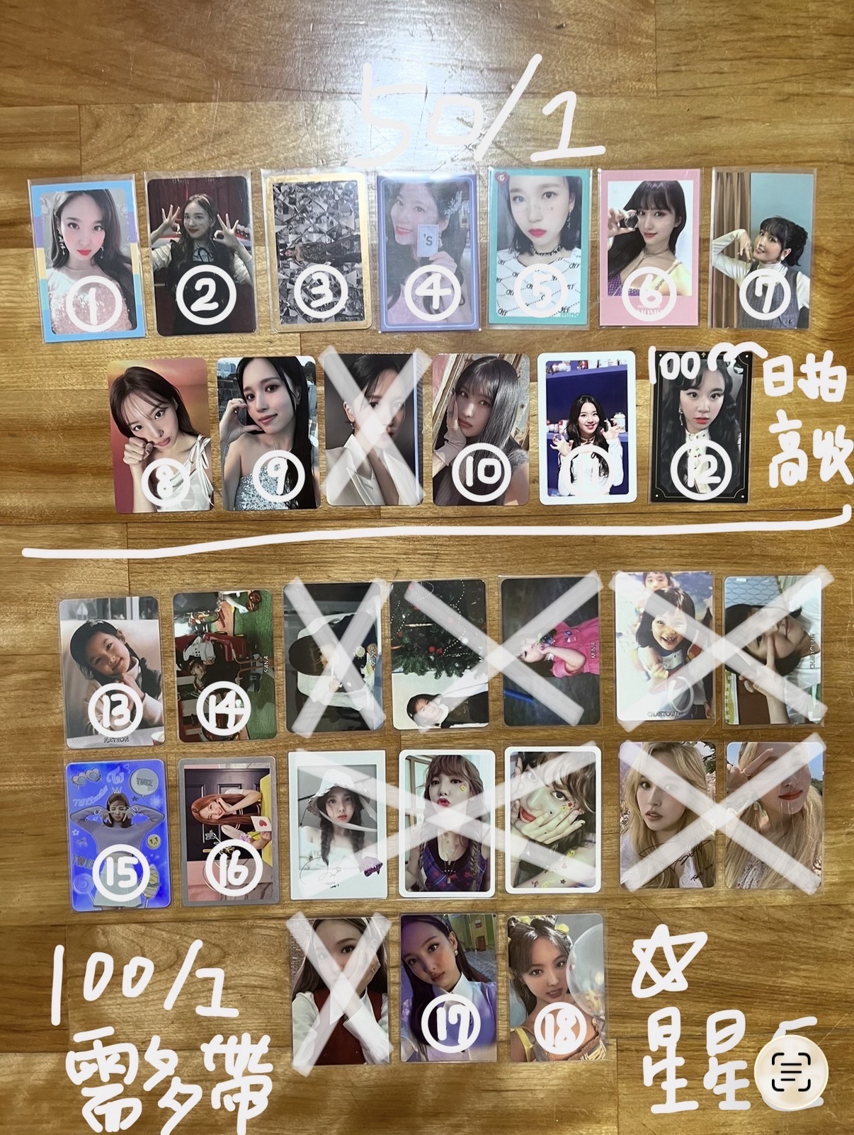 TWICE漂亮小卡區🎀