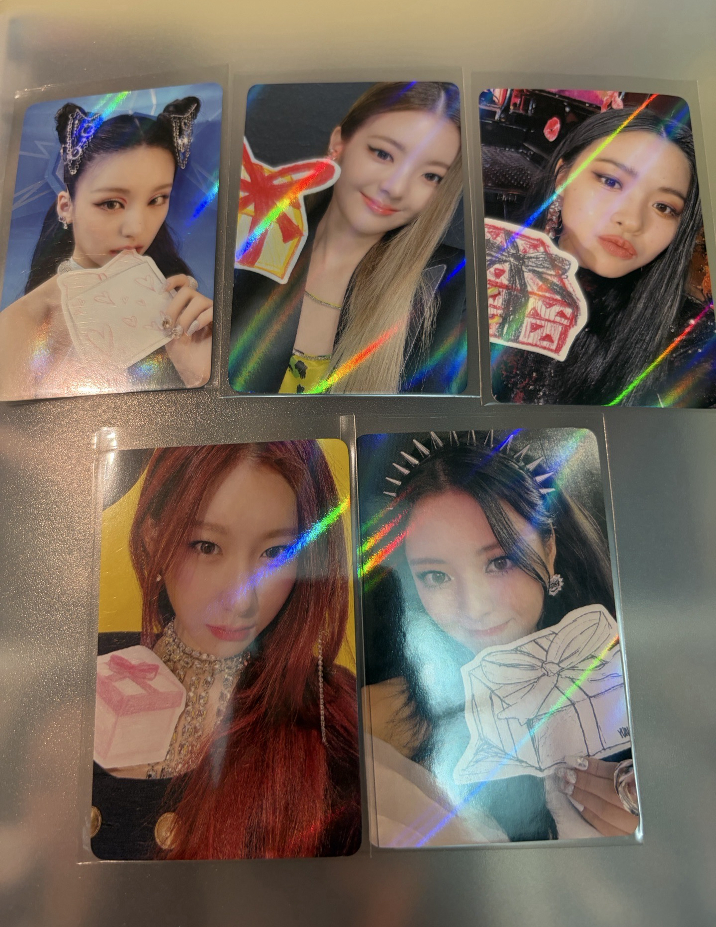 ITZY WITHDRAMA WD 官方 Crazy In Love 特典卡 小卡