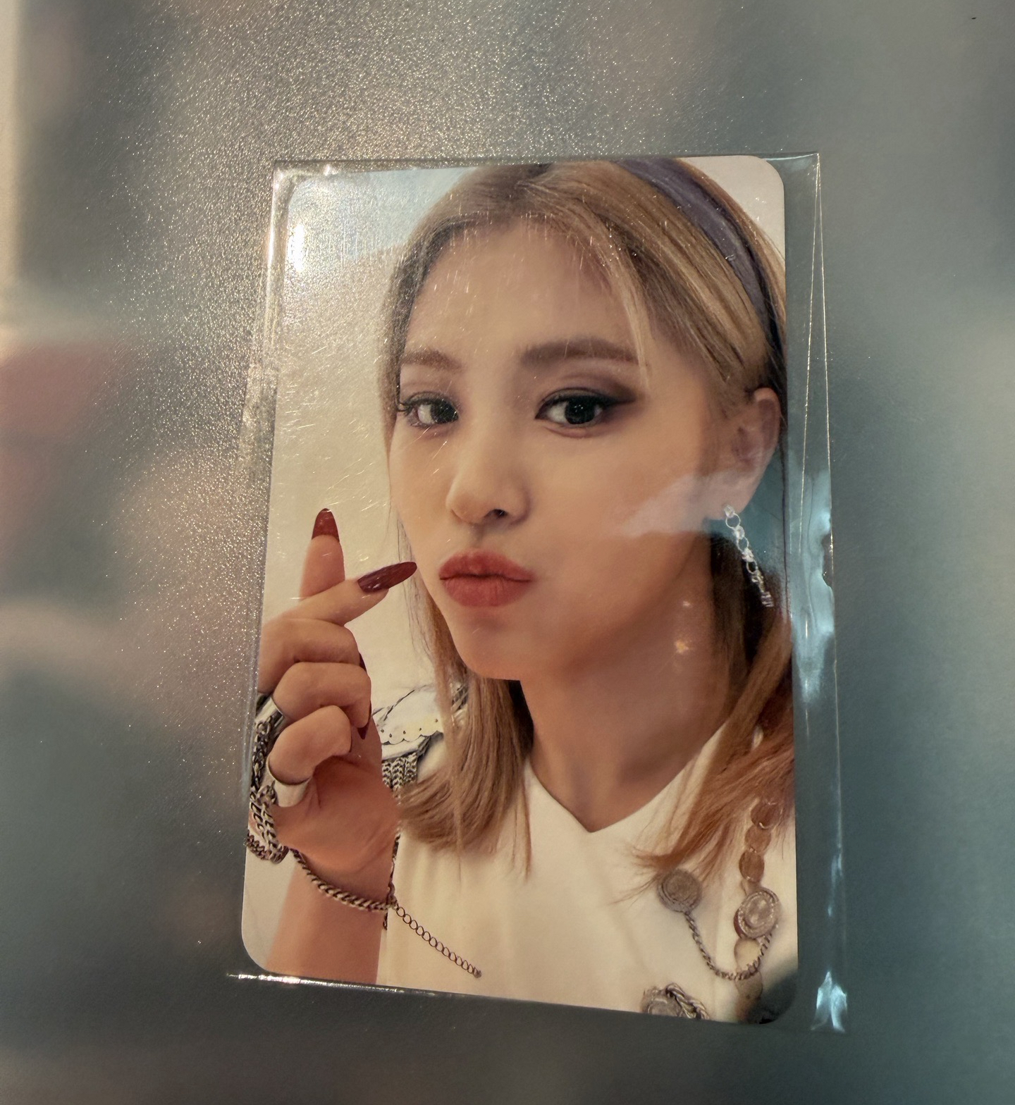 ITZY HELLO82 留真 官方 GUESS WHO 特典卡 小卡