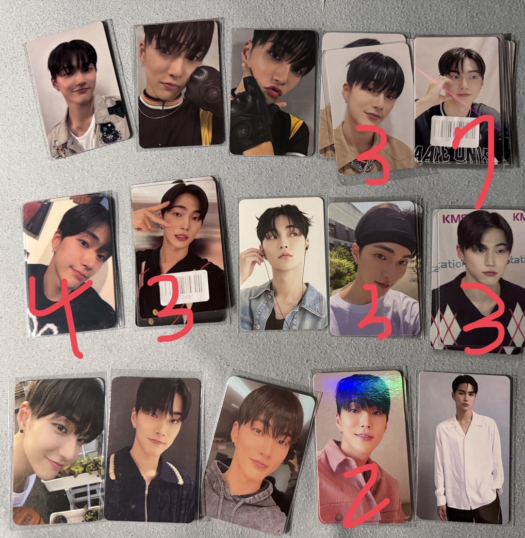 洪承漢RIIZE時期小卡