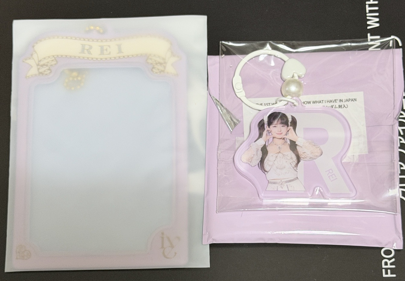 (現貨2個一起出 可當日寄出）ive rei 卡套 吊飾