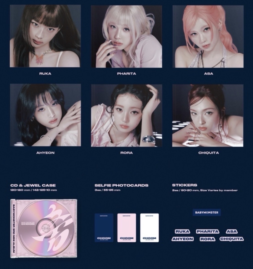 BABYMONSTER 迷你三輯 全新單封可選成員⭐️預購