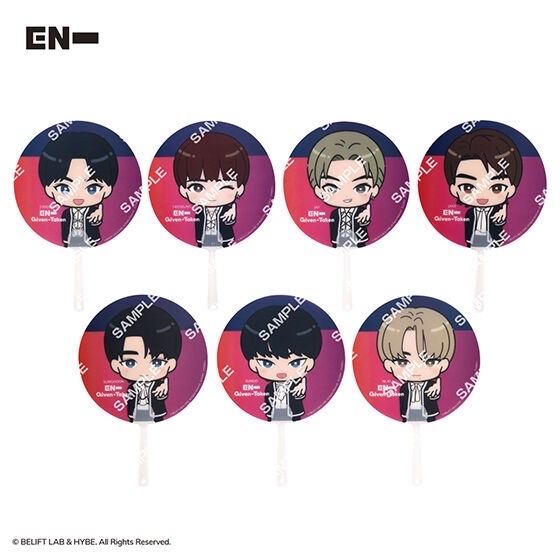 Q版迷你小扇吊飾