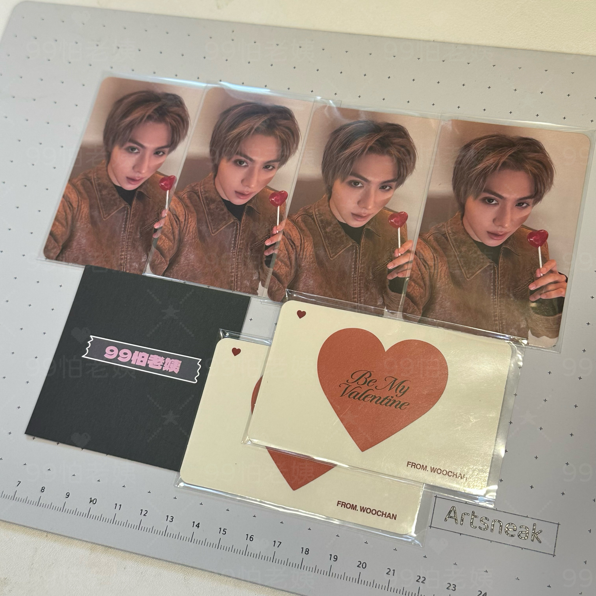 現貨⚡️ADP 情人節 Be my valentine 隨機卡 - 燦（含刮刮卡）