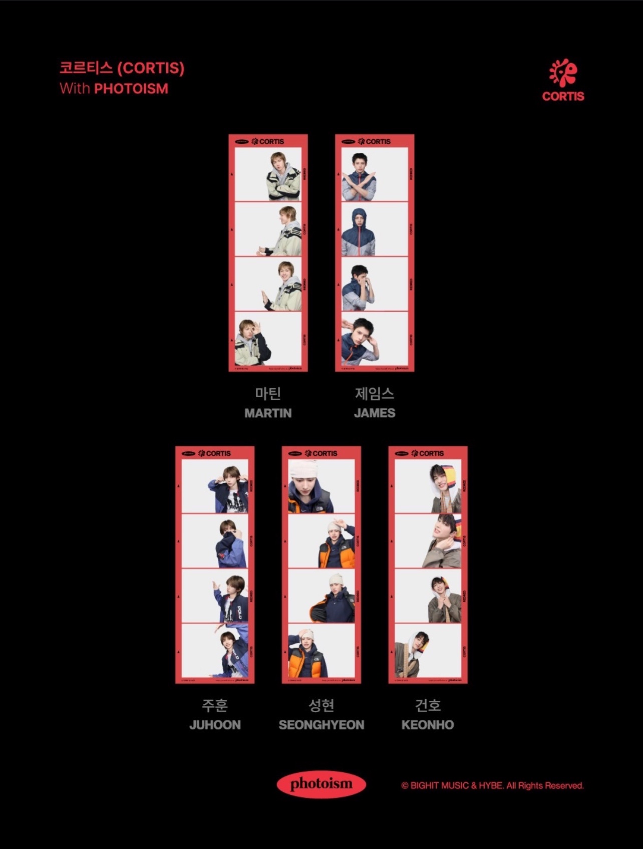 （接預購 4/20起出貨）迷二 photoism REDRED 人生四格卡 