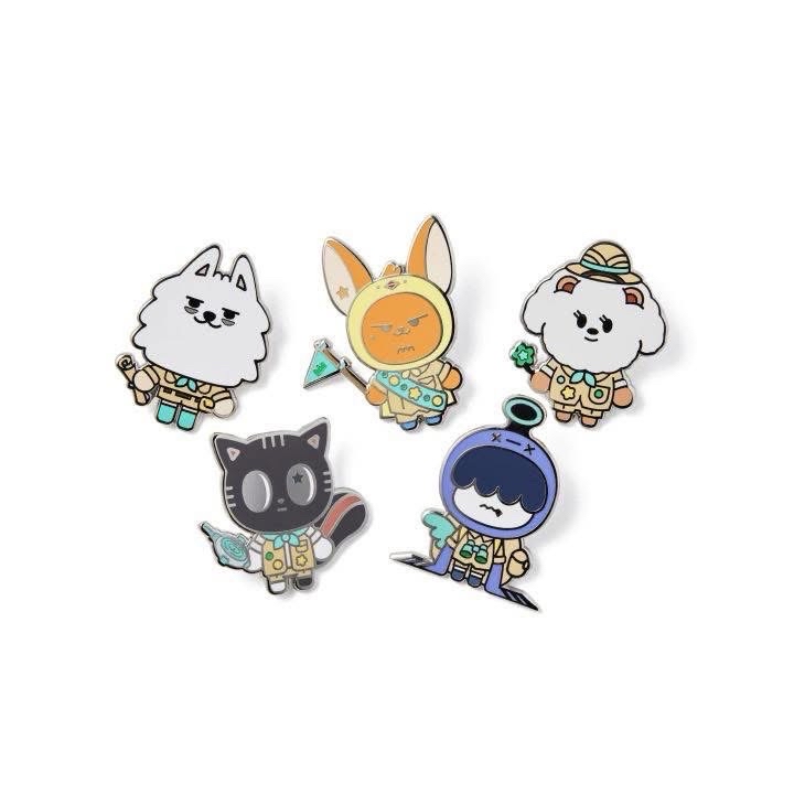 TXT ppulbatu 角巴兔finding MOA金屬徽章