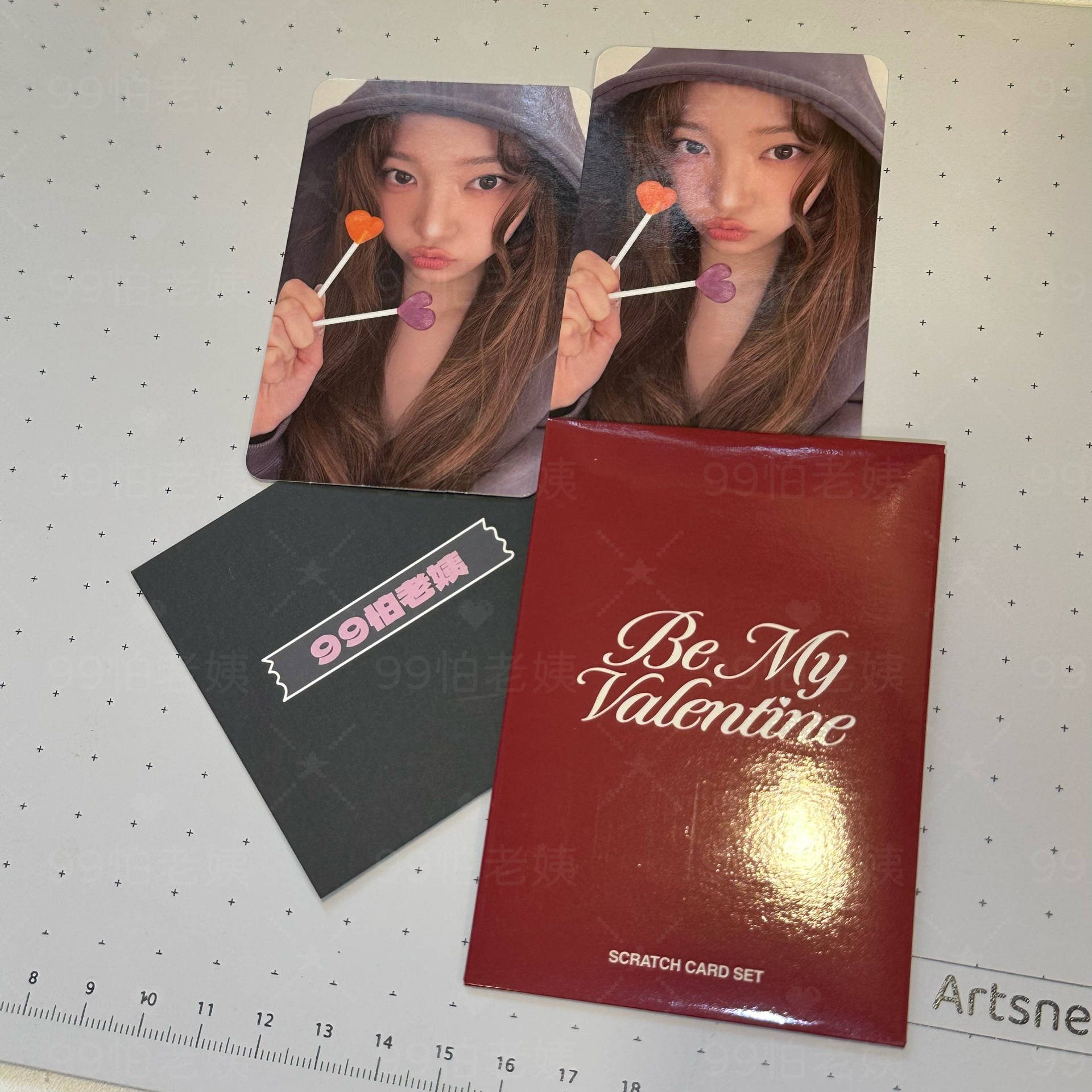 現貨⚡️ADP 情人節 Be my valentine 隨機卡 - 書（不拆）