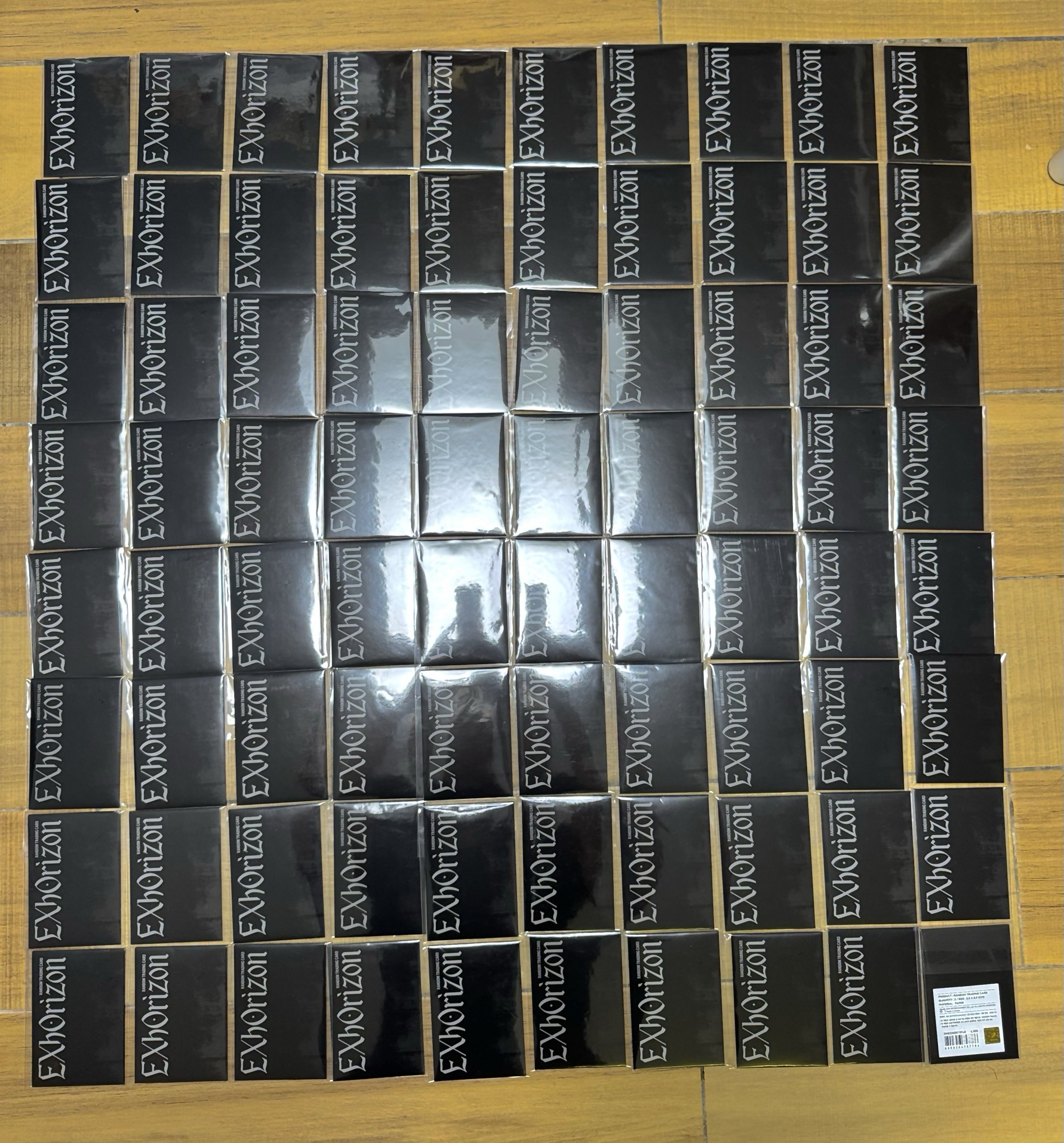 EXO六巡首爾場週 隨機卡包全員官拍+自拍組