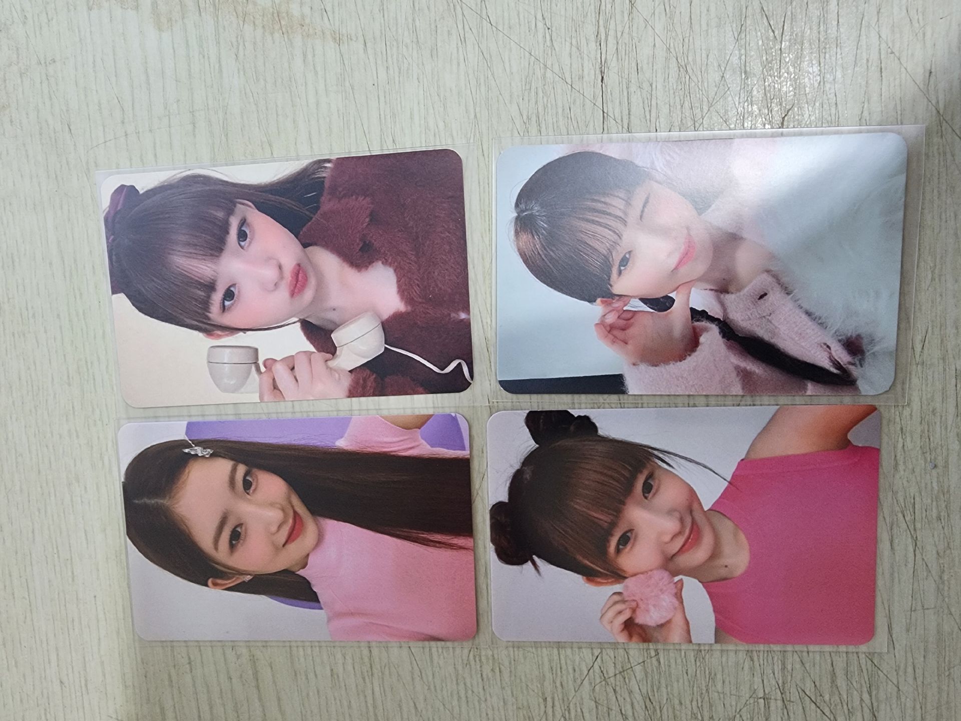 IVE REI Peach C代言卡一套