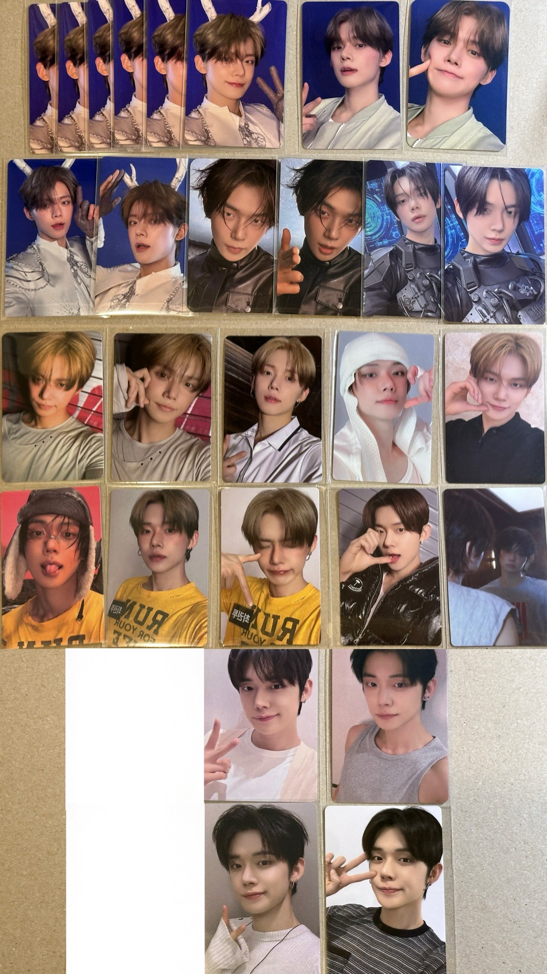 TXT 正四 崔然竣特典盤 直拍送淡顏彩春