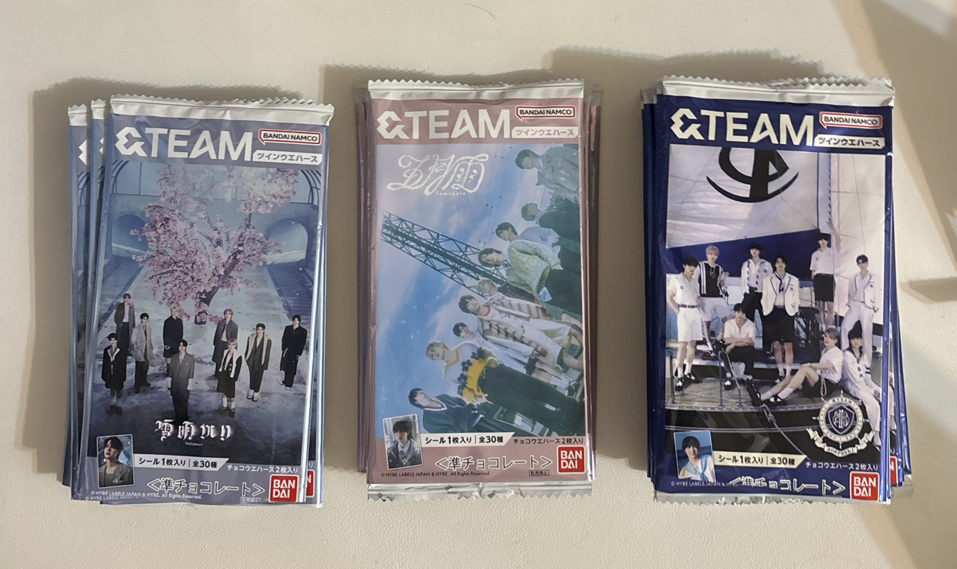 &team威化餅包裝（備註款式）沒有餅乾貼紙只有外包裝