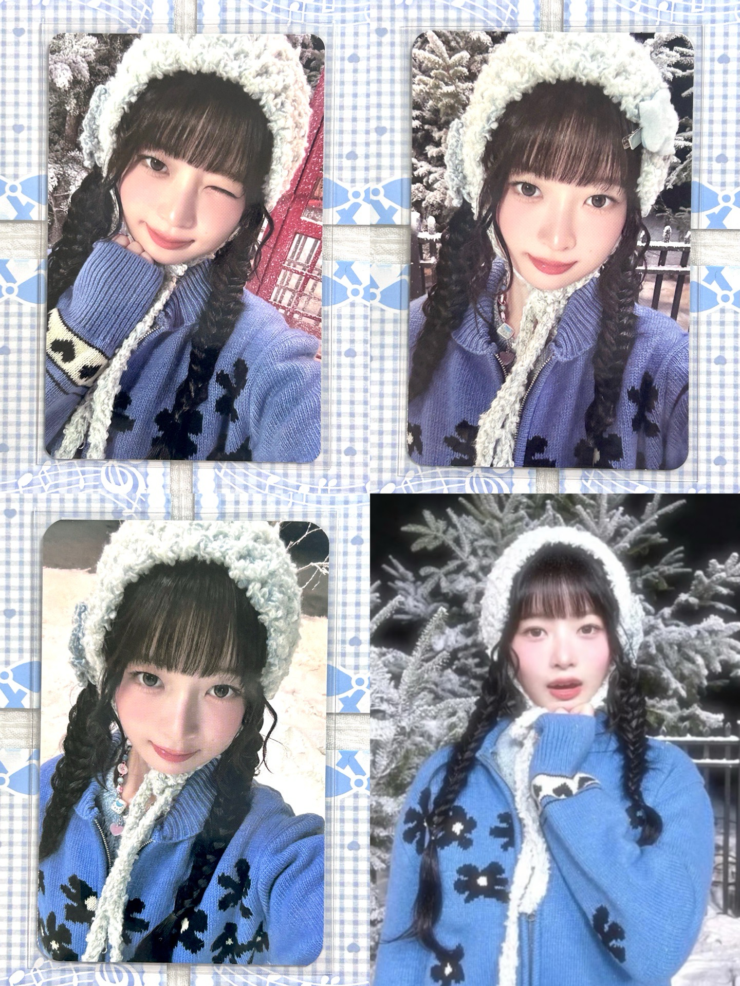 雪景怜三張