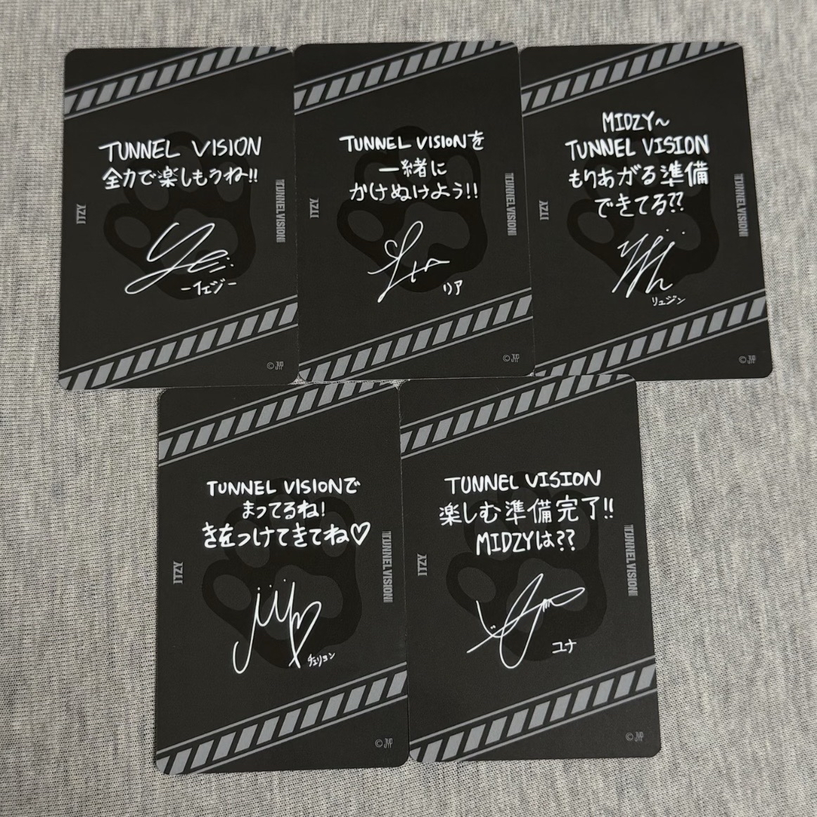 預售 ITZY 滿額卡 小卡 日本 三巡 禮志 留真 Lia 彩領 有娜