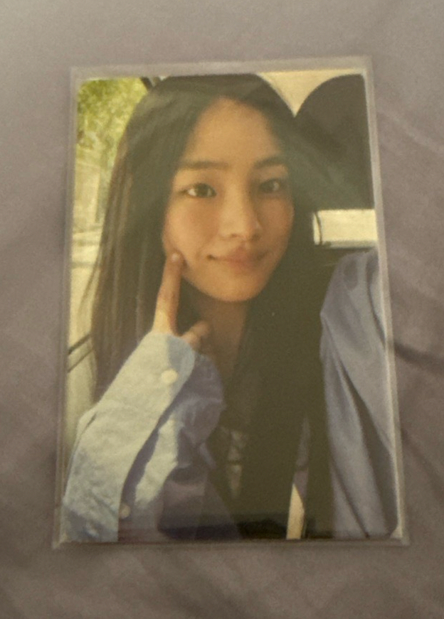 Minji 戳臉