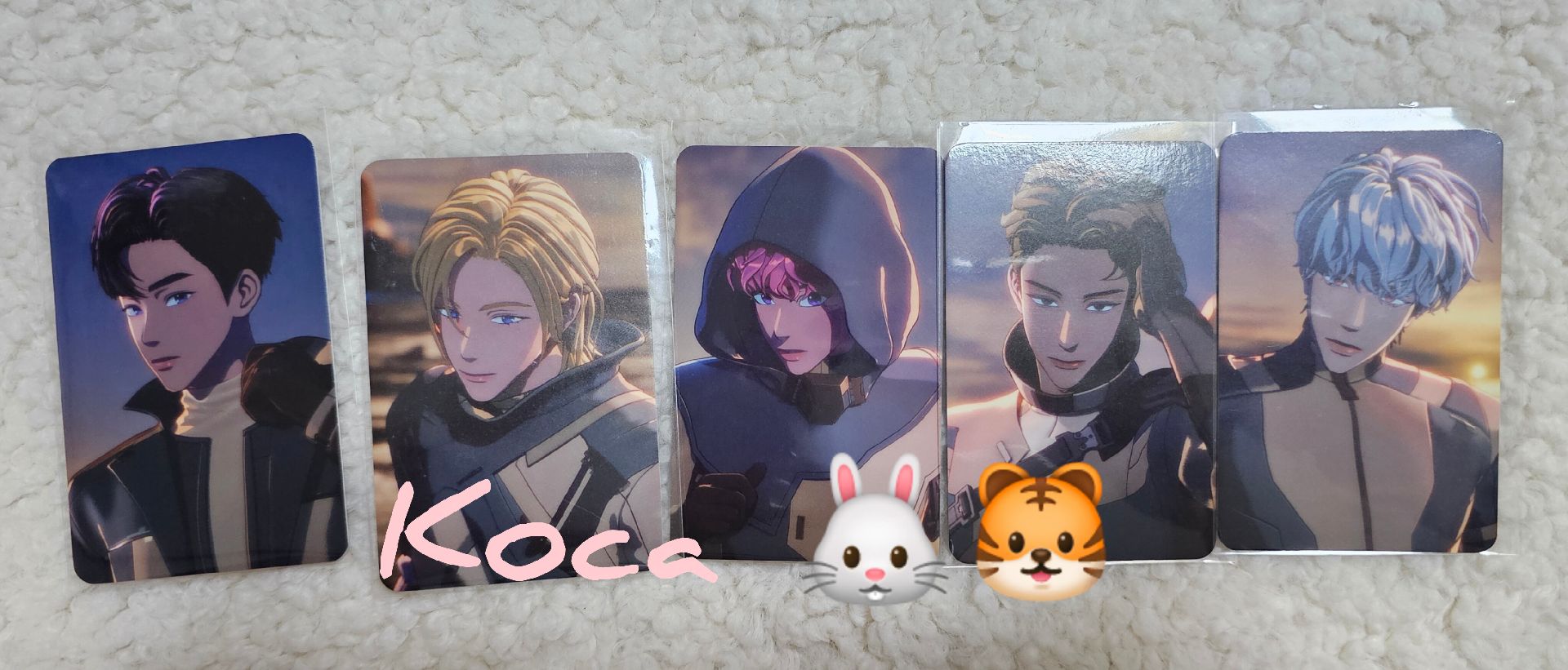 迷四 k4 飲料卡（5張一組+貼紙）