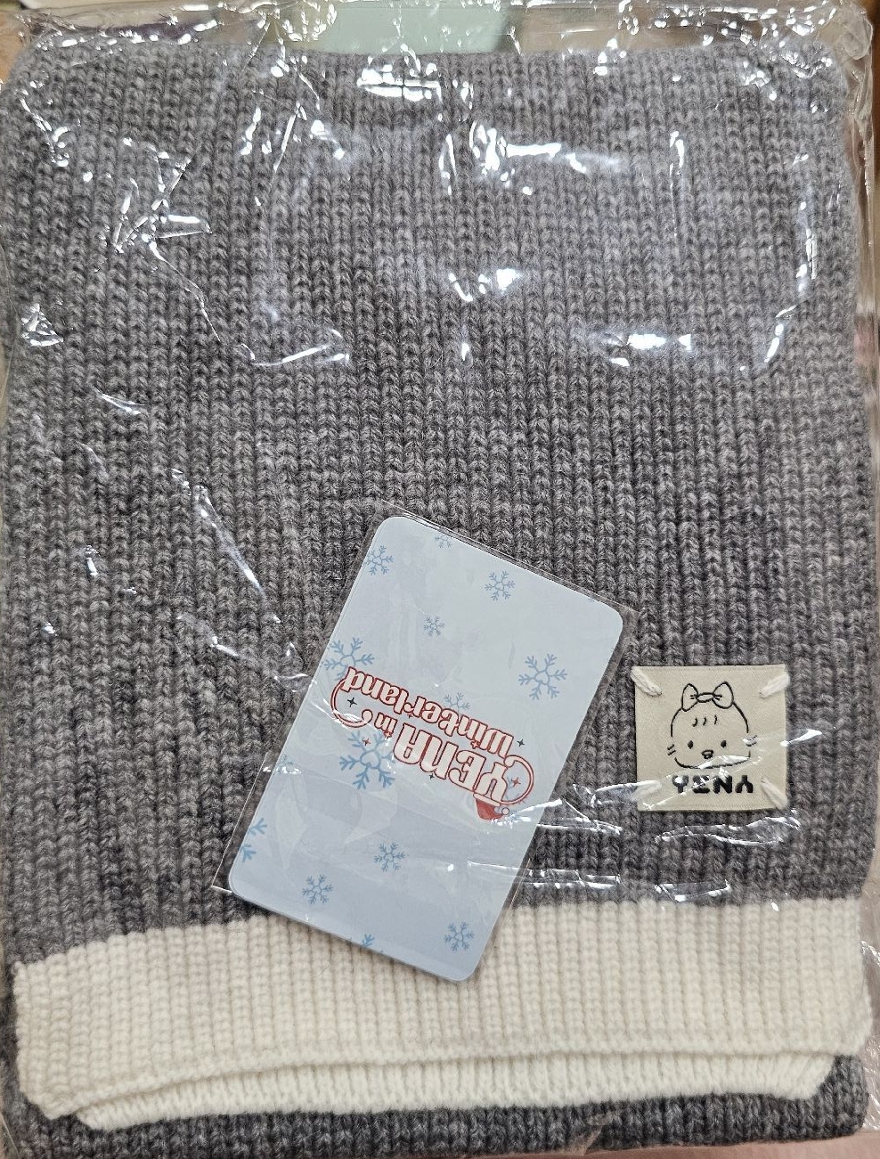 圍巾 附小卡2張