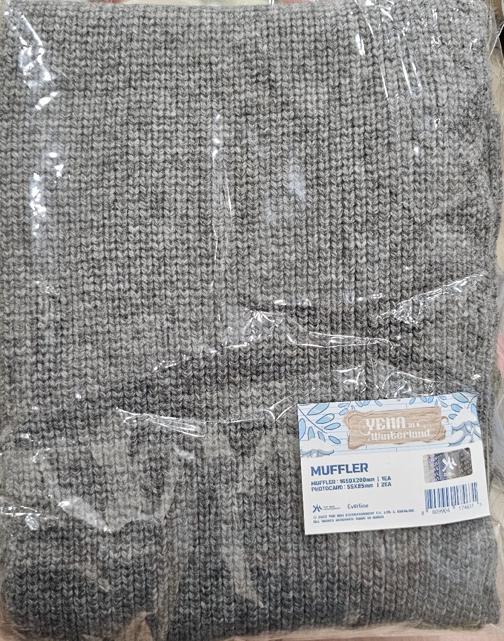 圍巾 附小卡2張