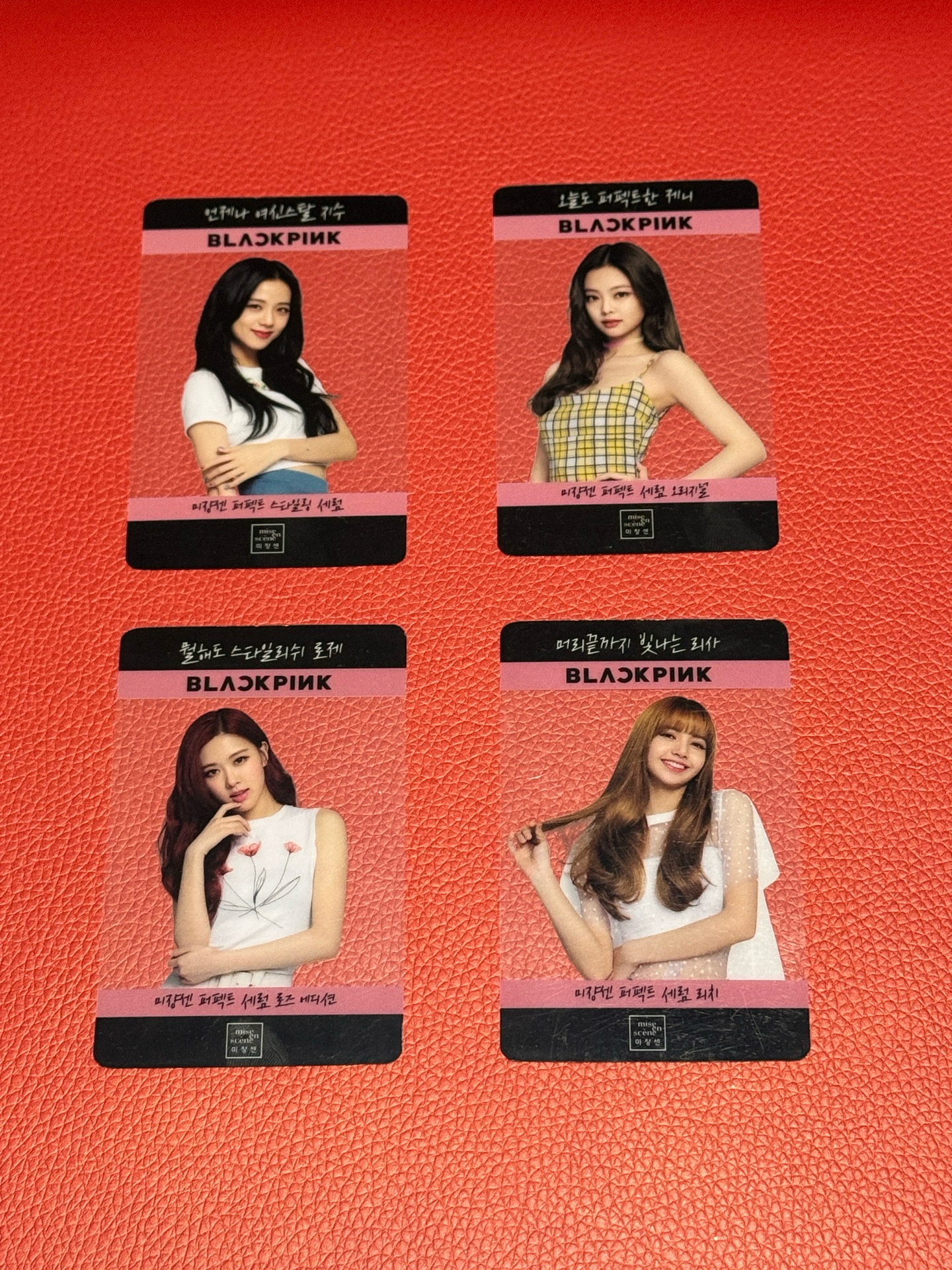 BLACKPINK 魅尚萱 代言卡 透卡